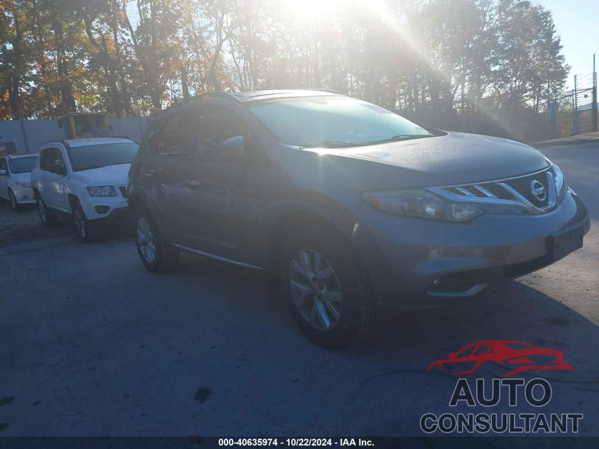 NISSAN MURANO 2014 - JN8AZ1MW6EW531565