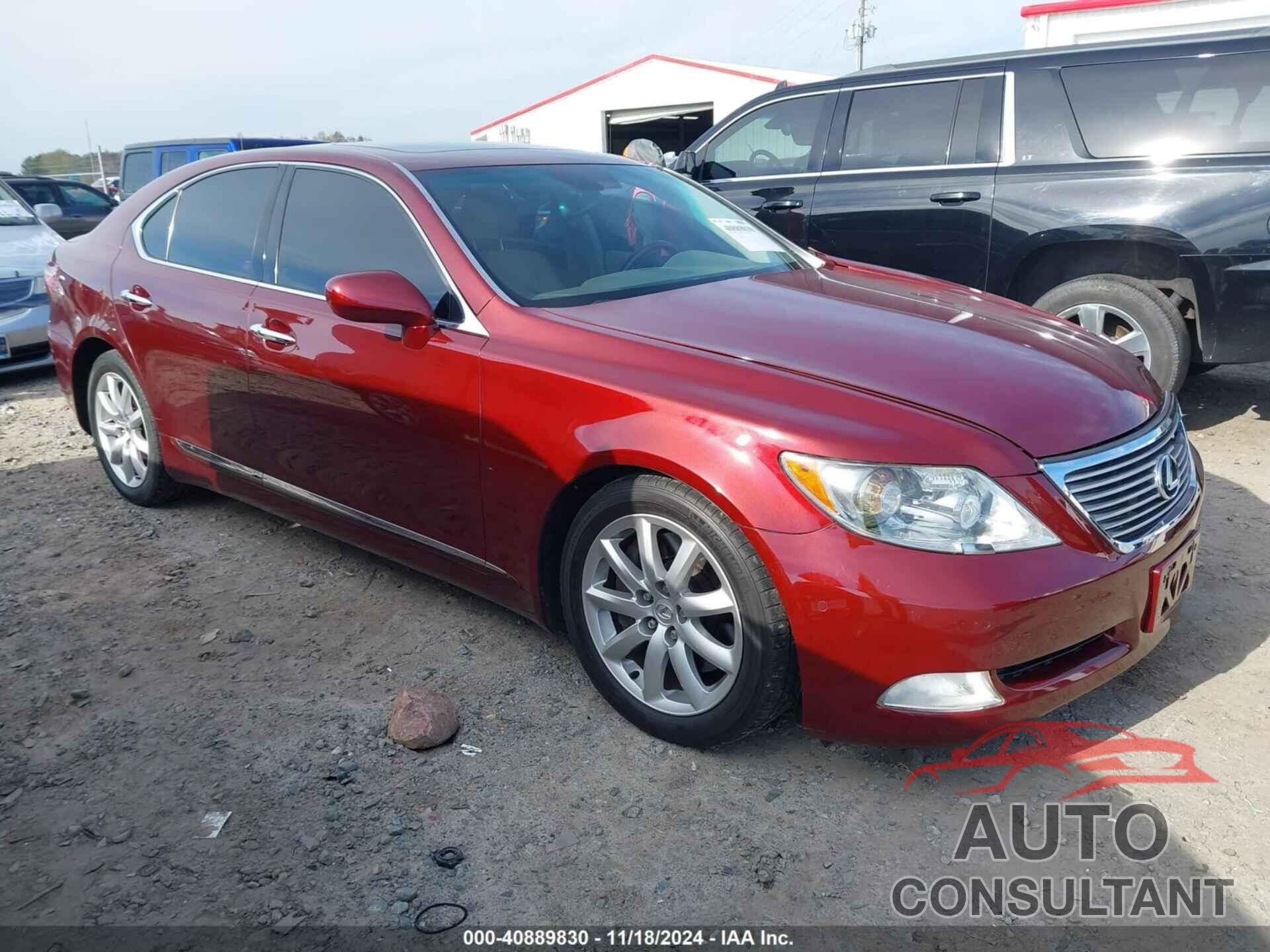 LEXUS LS 460 2009 - JTHCL46FX95001484