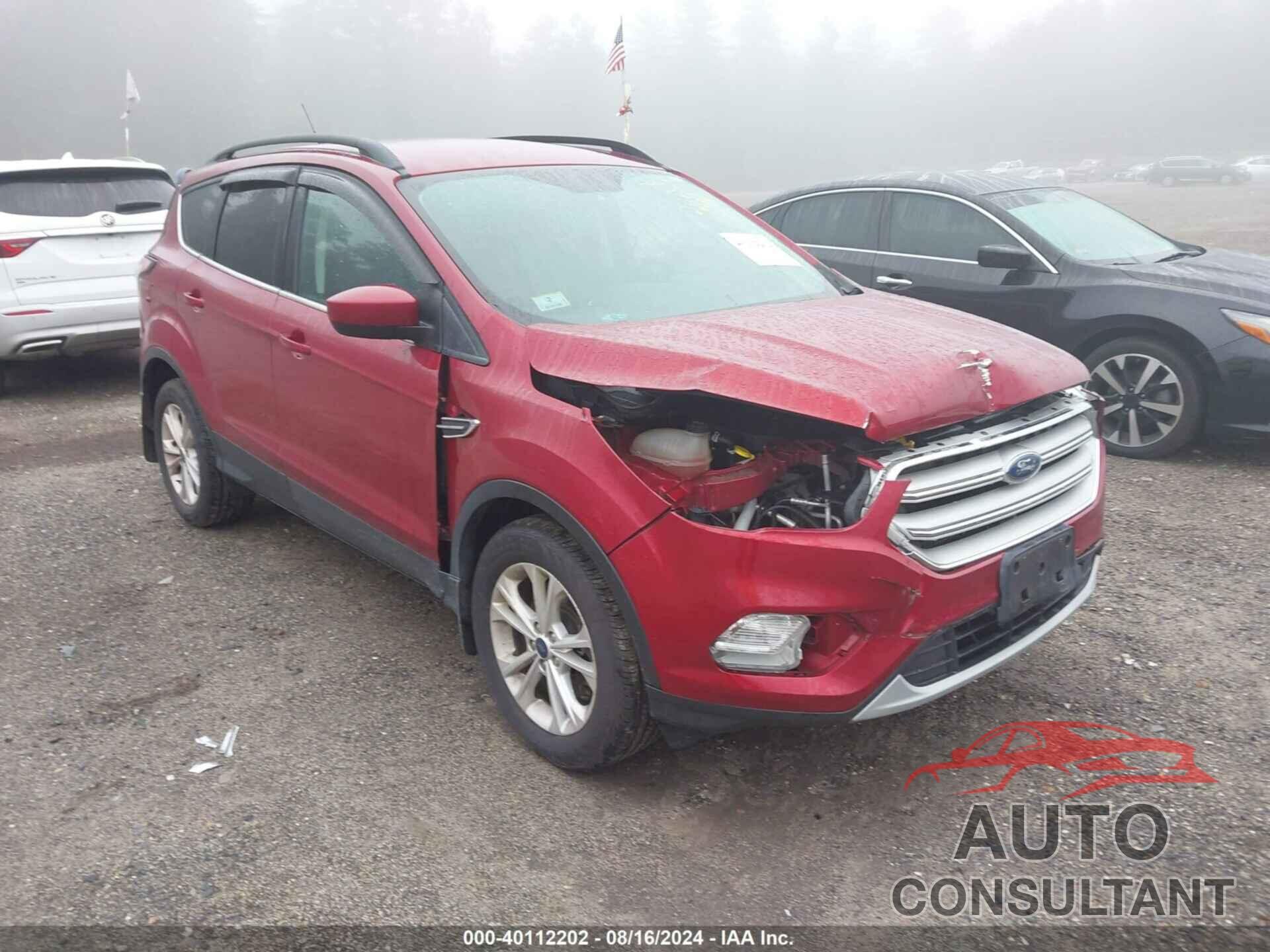 FORD ESCAPE 2018 - 1FMCU9GDXJUB01647