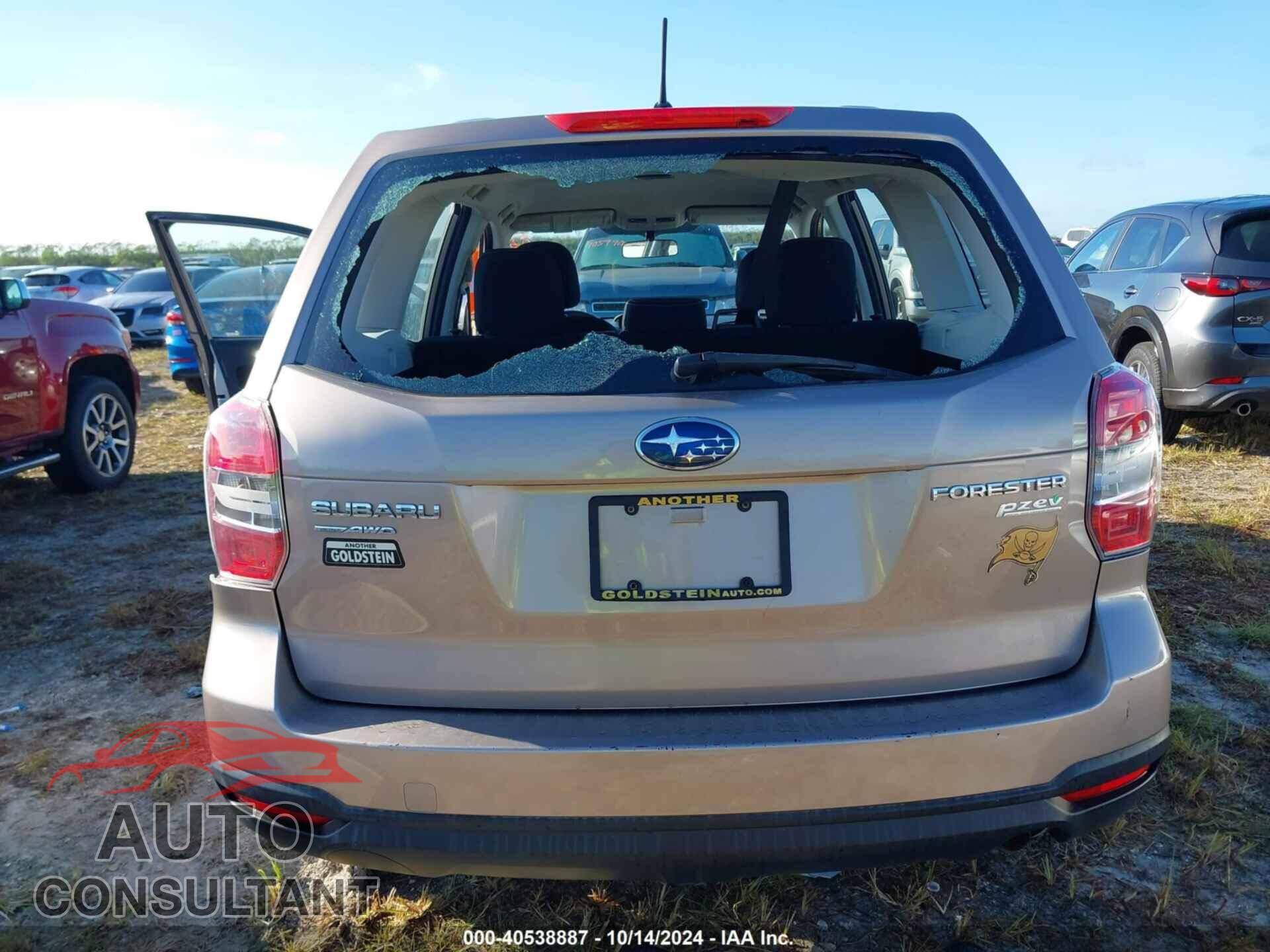 SUBARU FORESTER 2014 - JF2SJAAC8EH453636