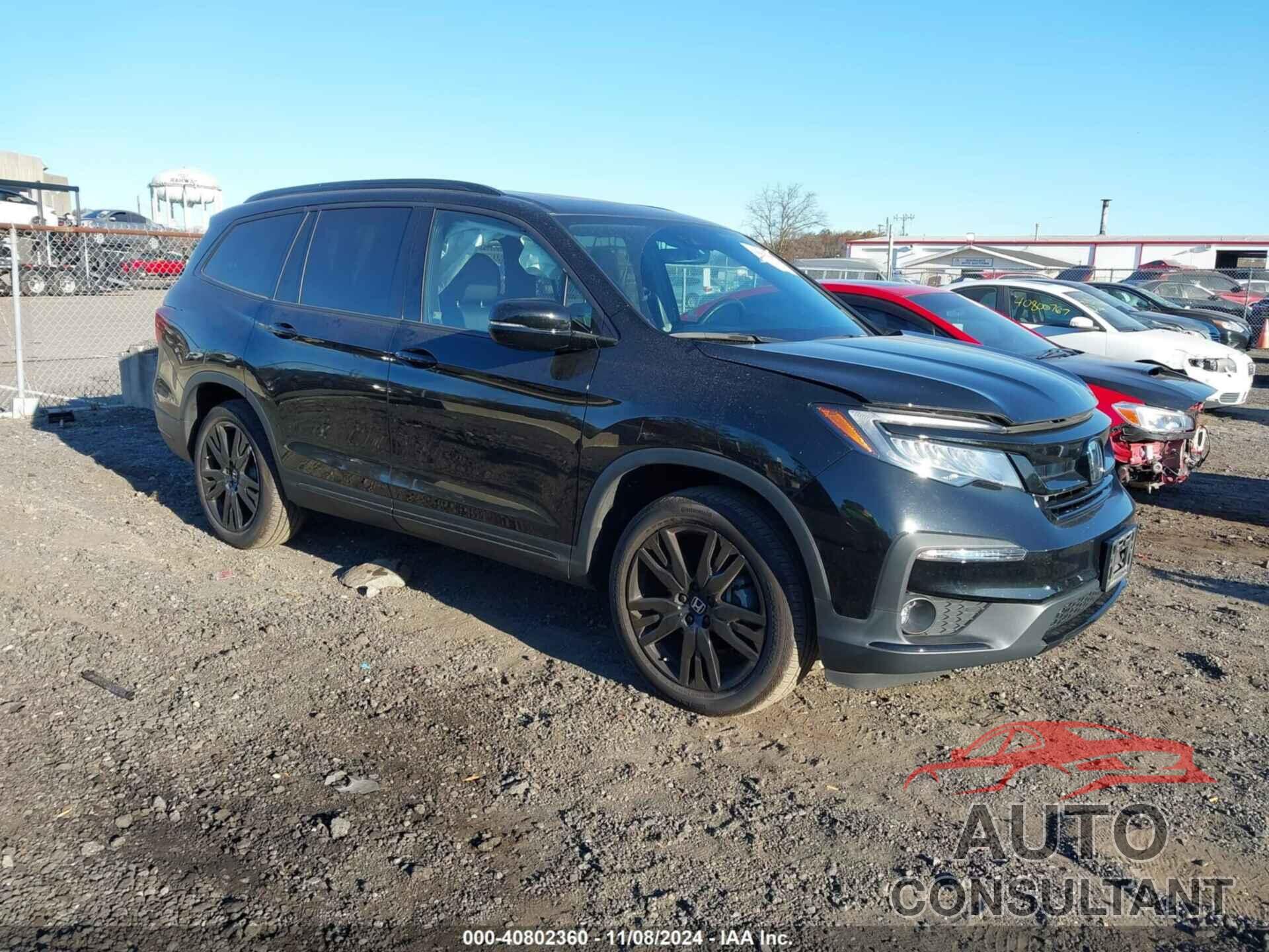 HONDA PILOT 2021 - 5FNYF6H7XMB090321