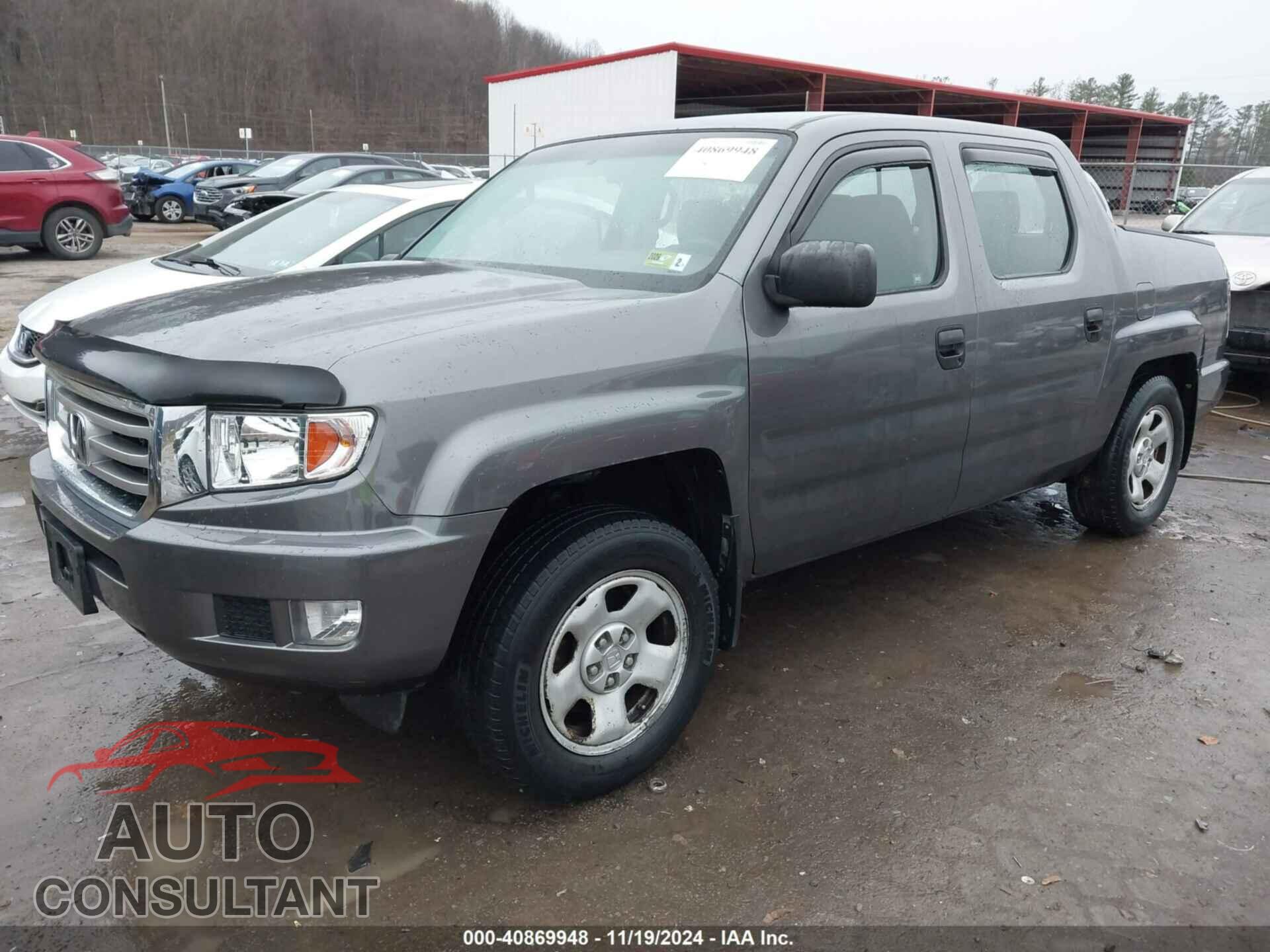 HONDA RIDGELINE 2012 - 5FPYK1F24CB456298