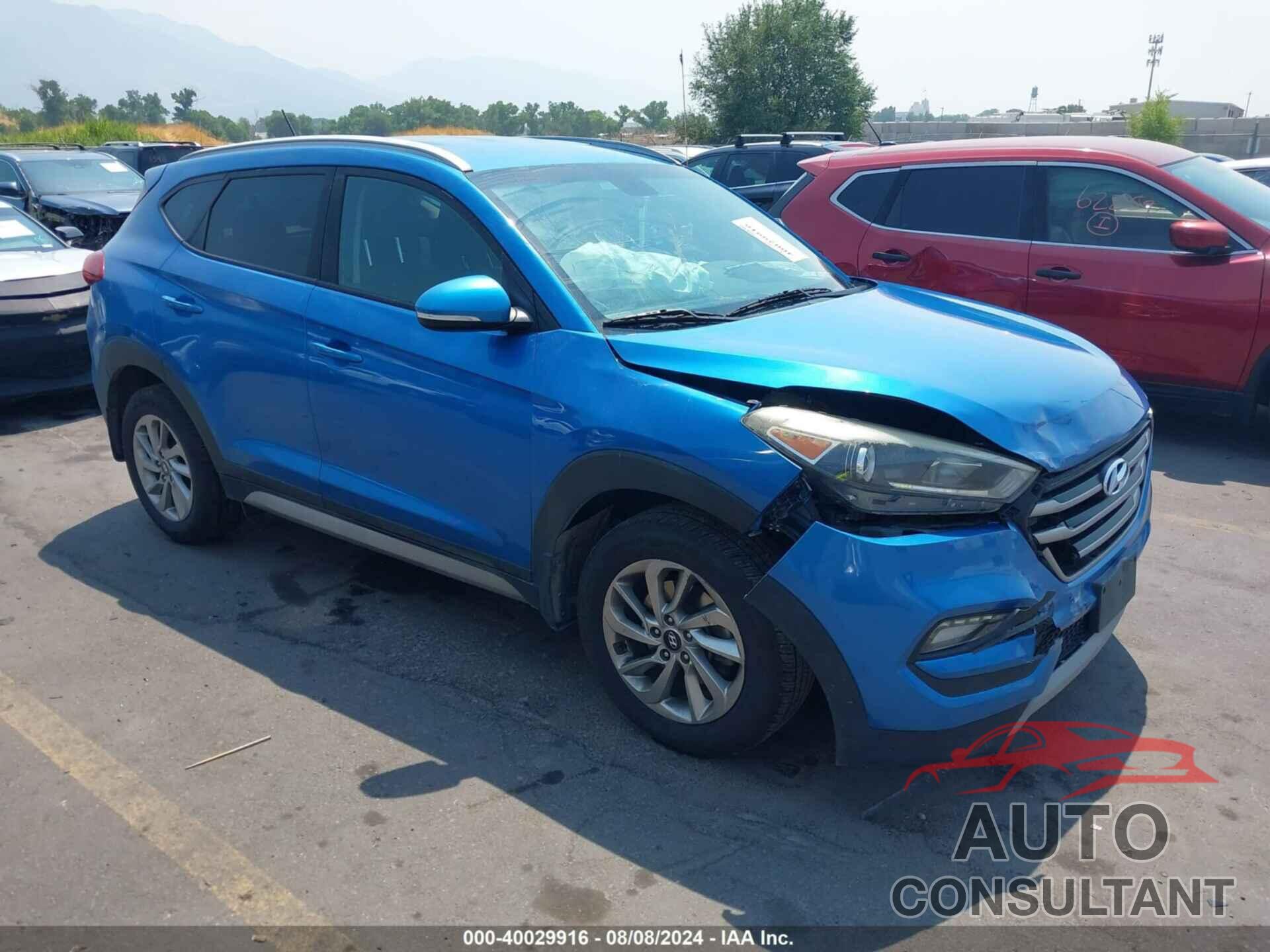 HYUNDAI TUCSON 2017 - KM8J3CA27HU346284