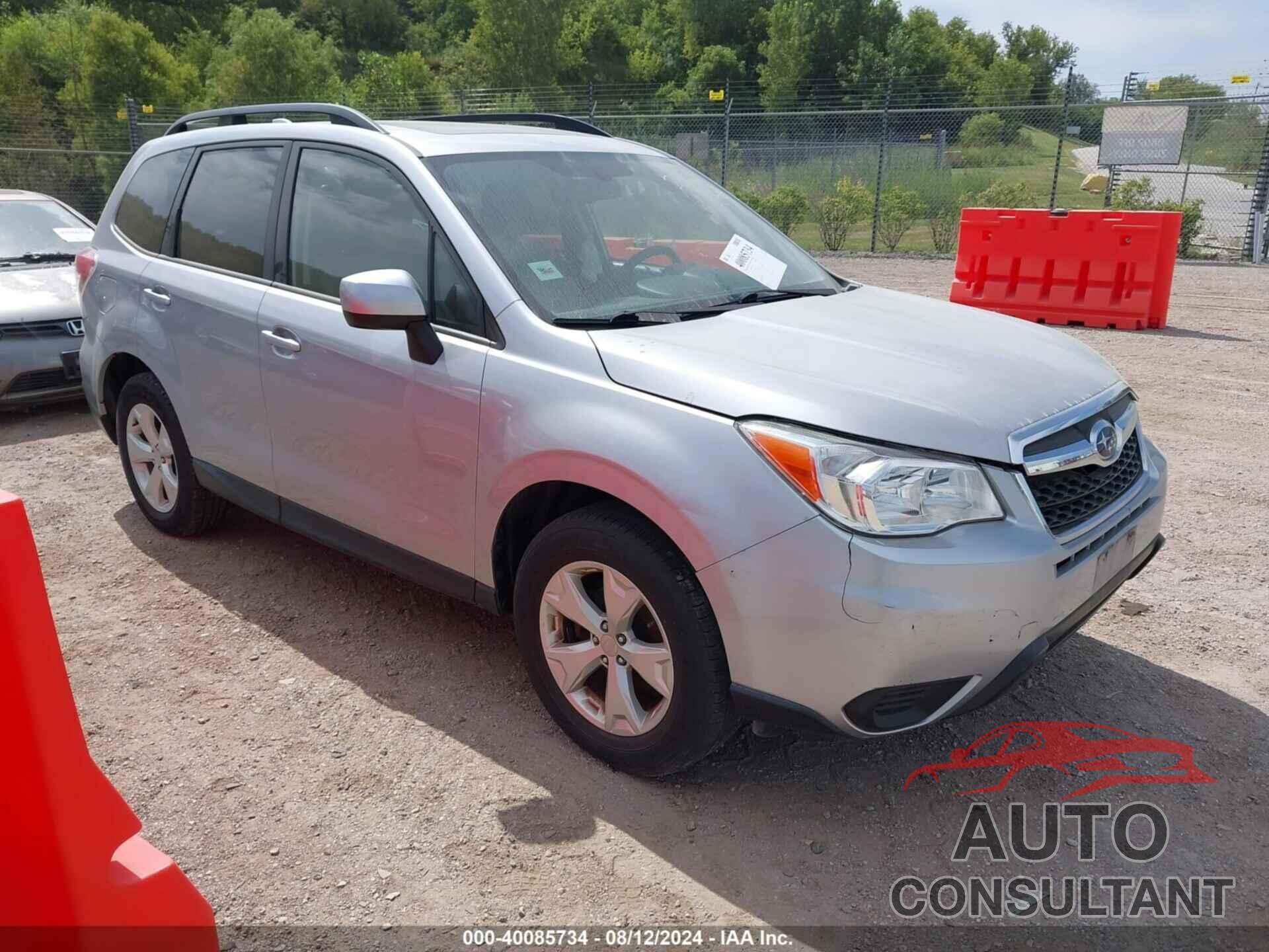 SUBARU FORESTER 2016 - JF2SJADC2GH497128