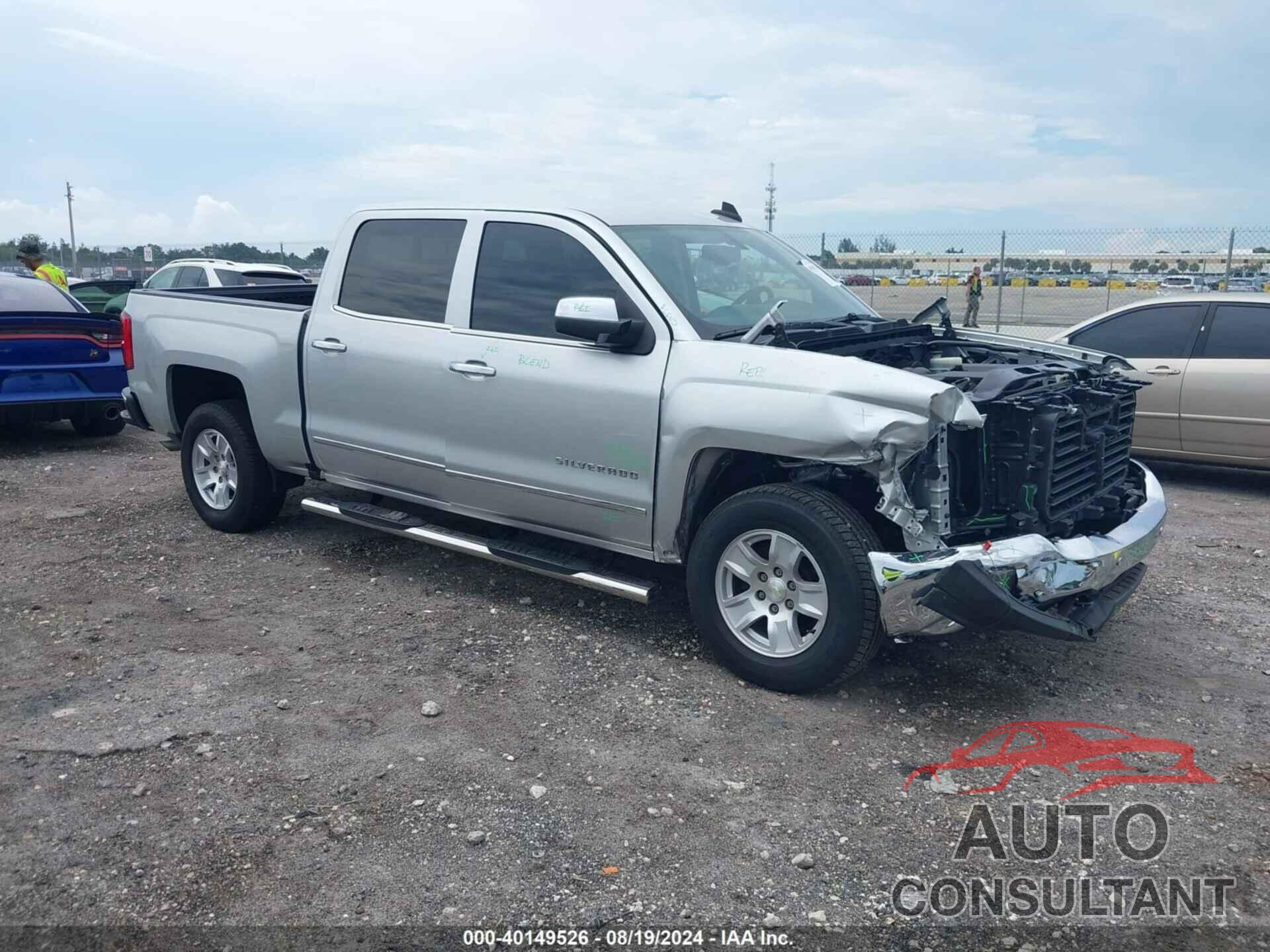 CHEVROLET SILVERADO 1500 2018 - 3GCPCSEC5JG642067