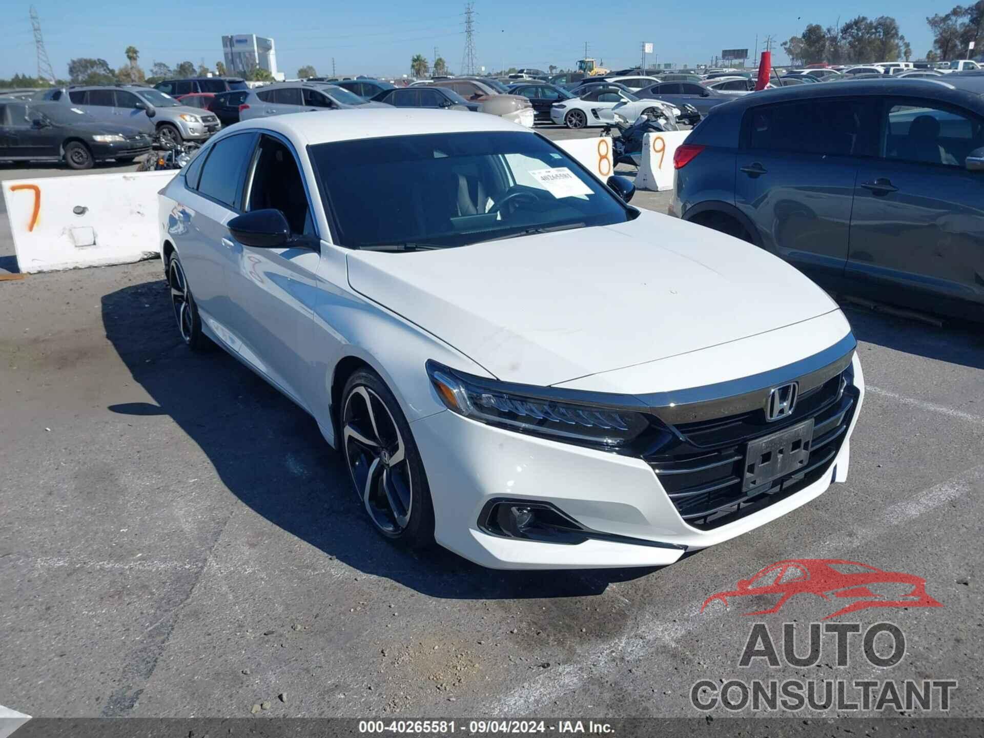 HONDA ACCORD 2022 - 1HGCV1F30NA046050