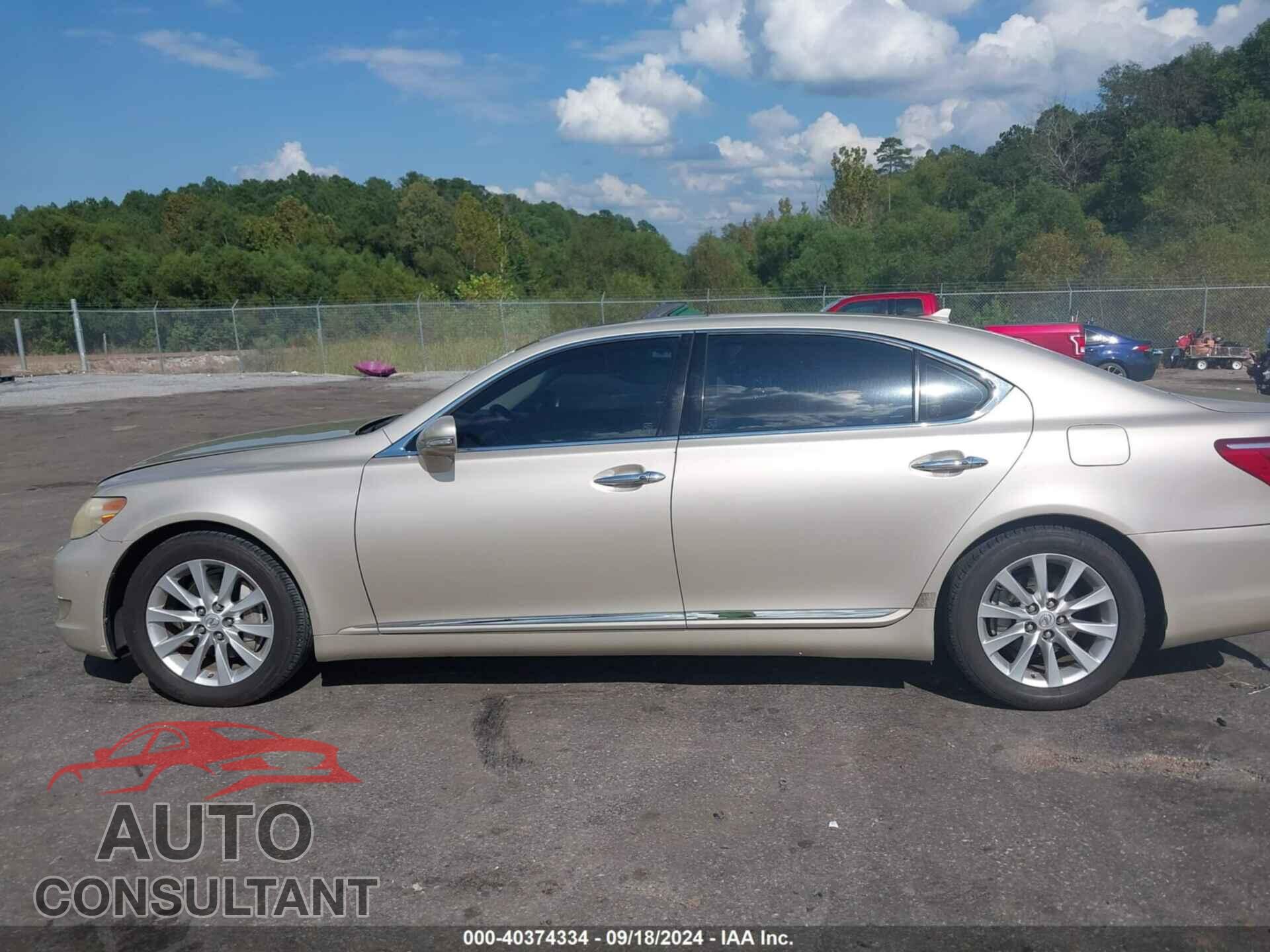 LEXUS LS 460 2010 - JTHGL5EF8A5040359