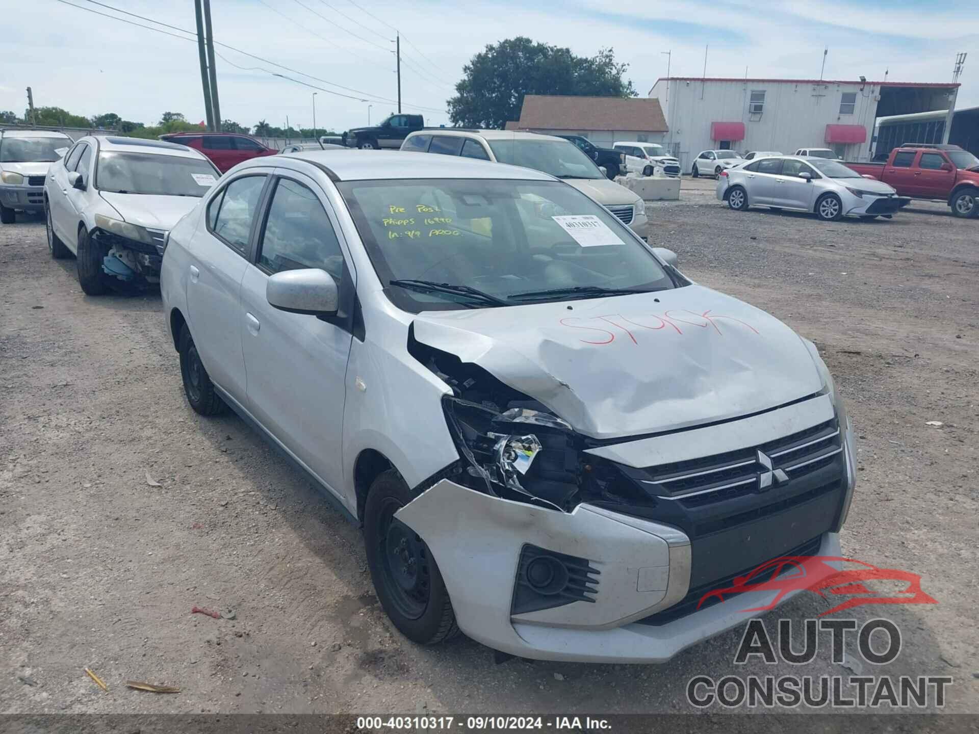MITSUBISHI MIRAGE G4 2021 - ML32FUFJ4MHF03493