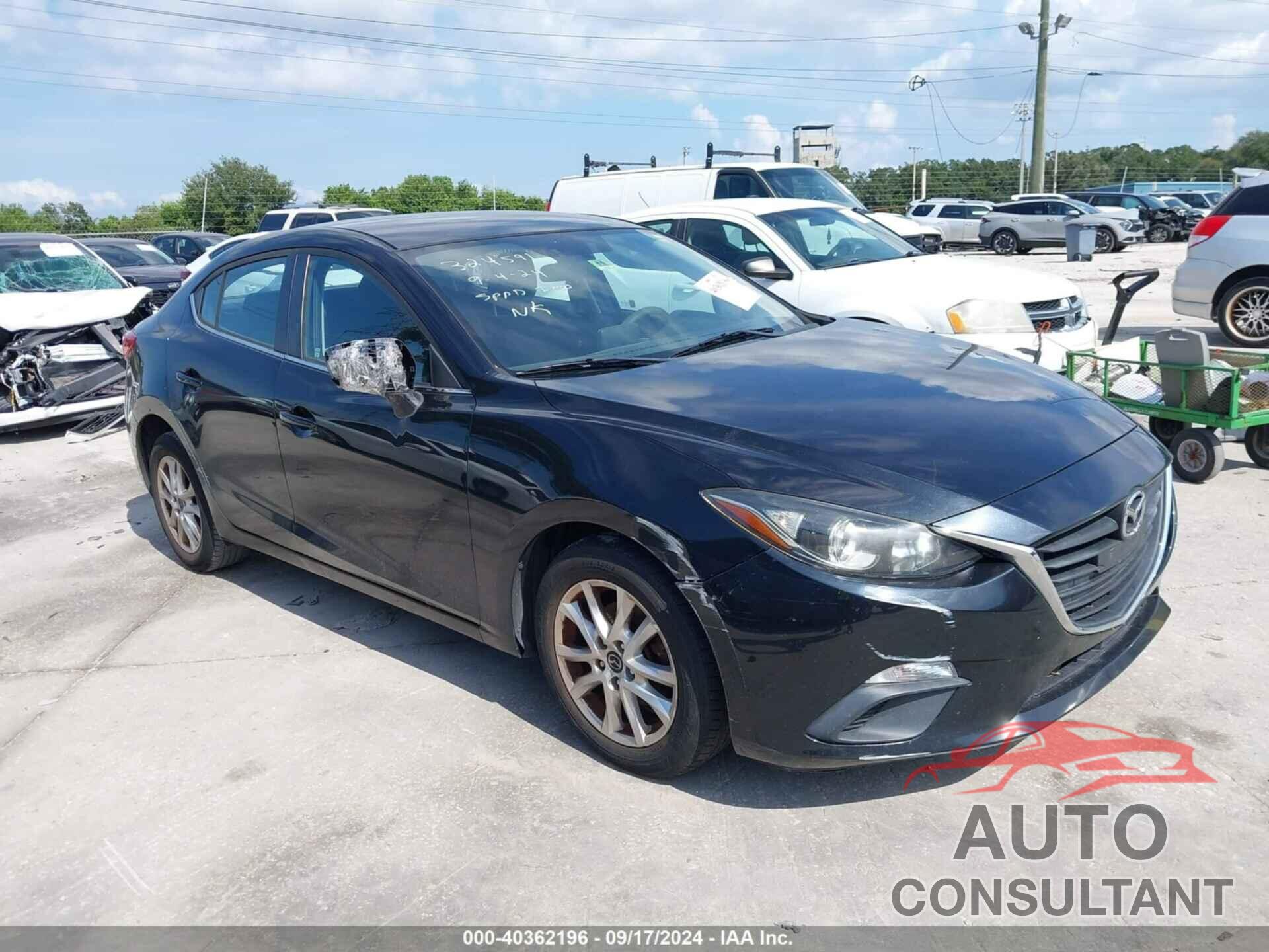 MAZDA MAZDA3 2016 - JM1BM1U76G1324178