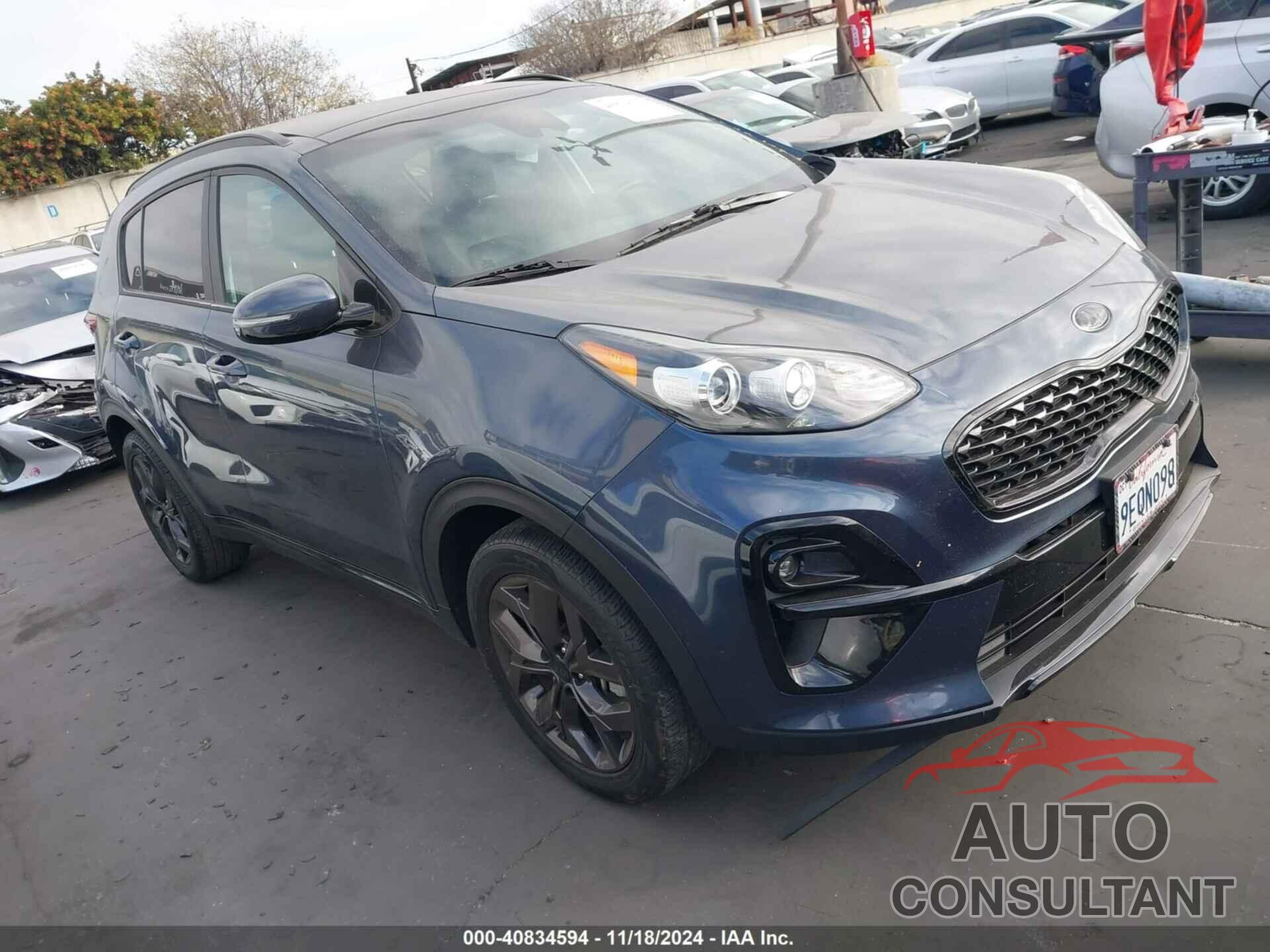 KIA SPORTAGE 2022 - KNDP63AC3N7012424