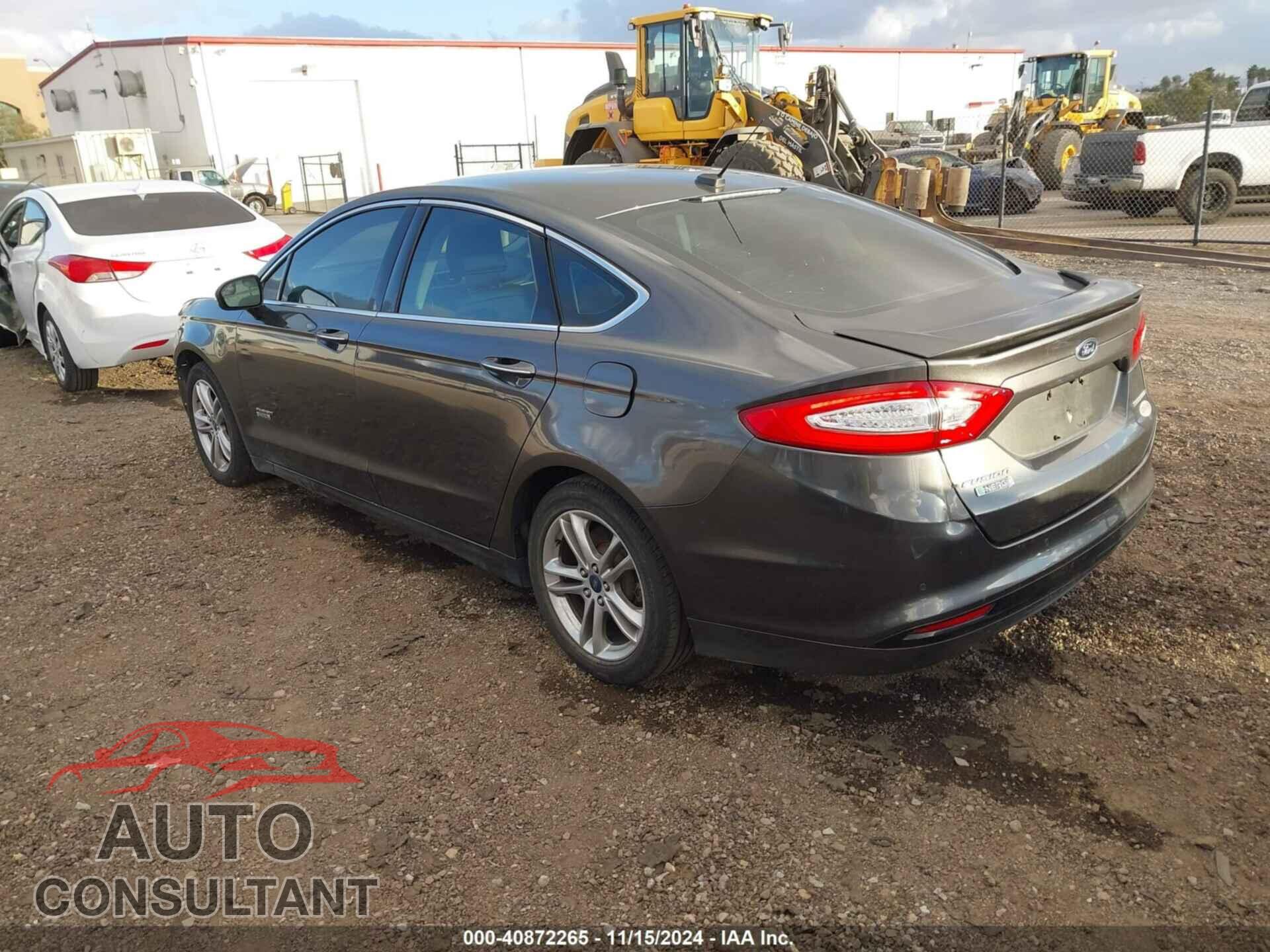 FORD FUSION ENERGI 2016 - 3FA6P0SU3GR349501