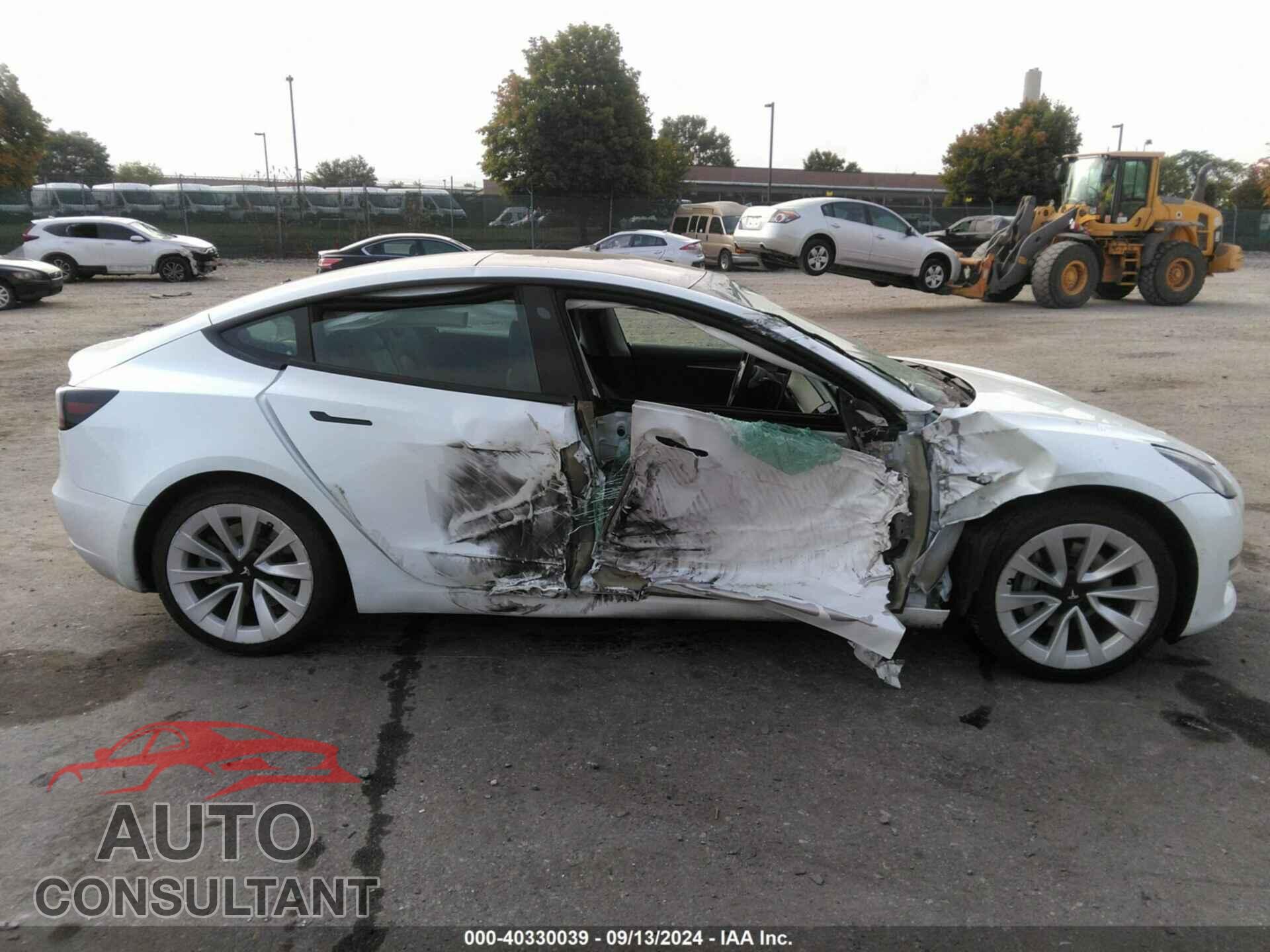 TESLA MODEL 3 2022 - 5YJ3E1EA2NF286884