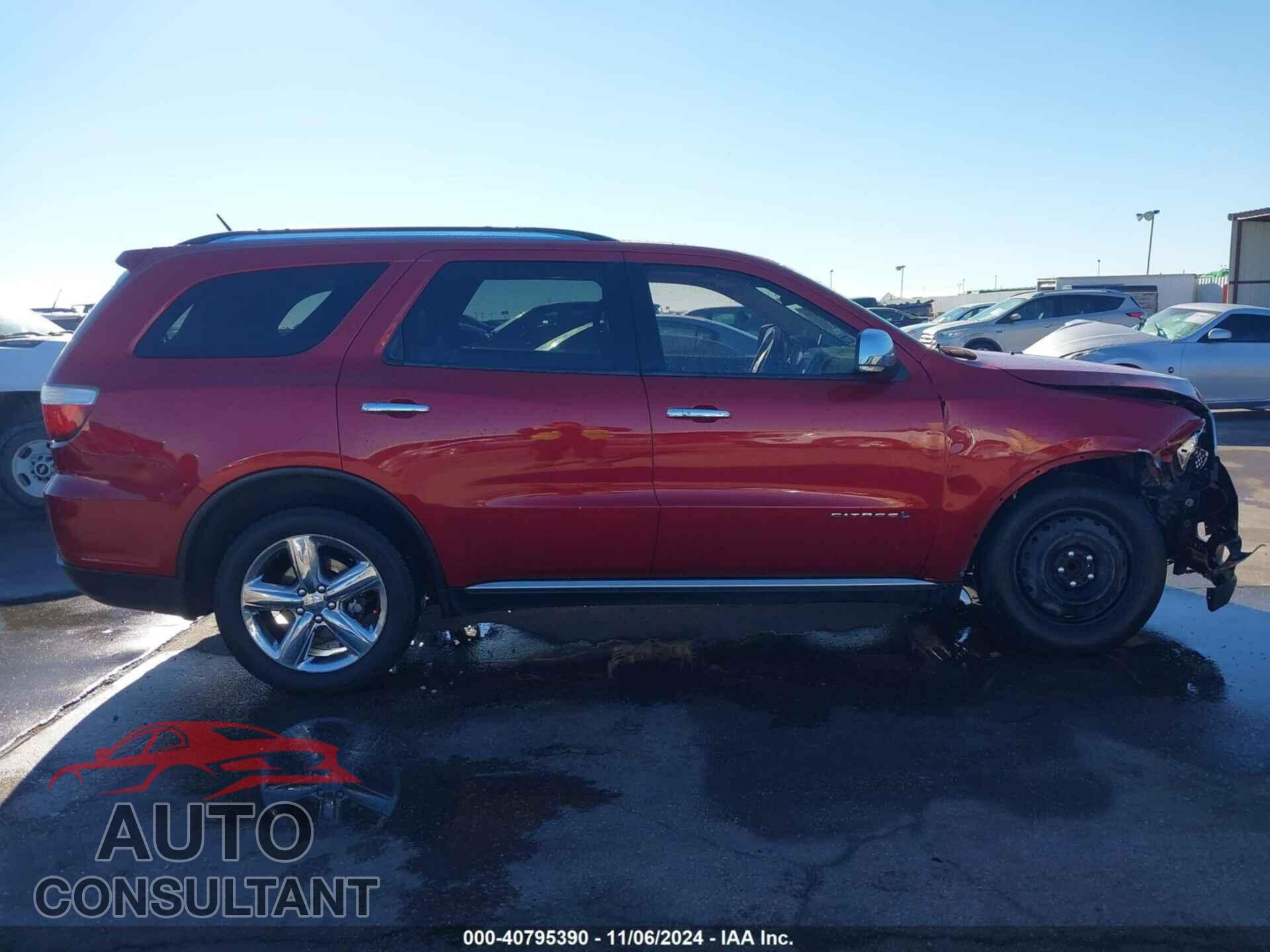 DODGE DURANGO 2011 - 1D4RD5GG9BC652938