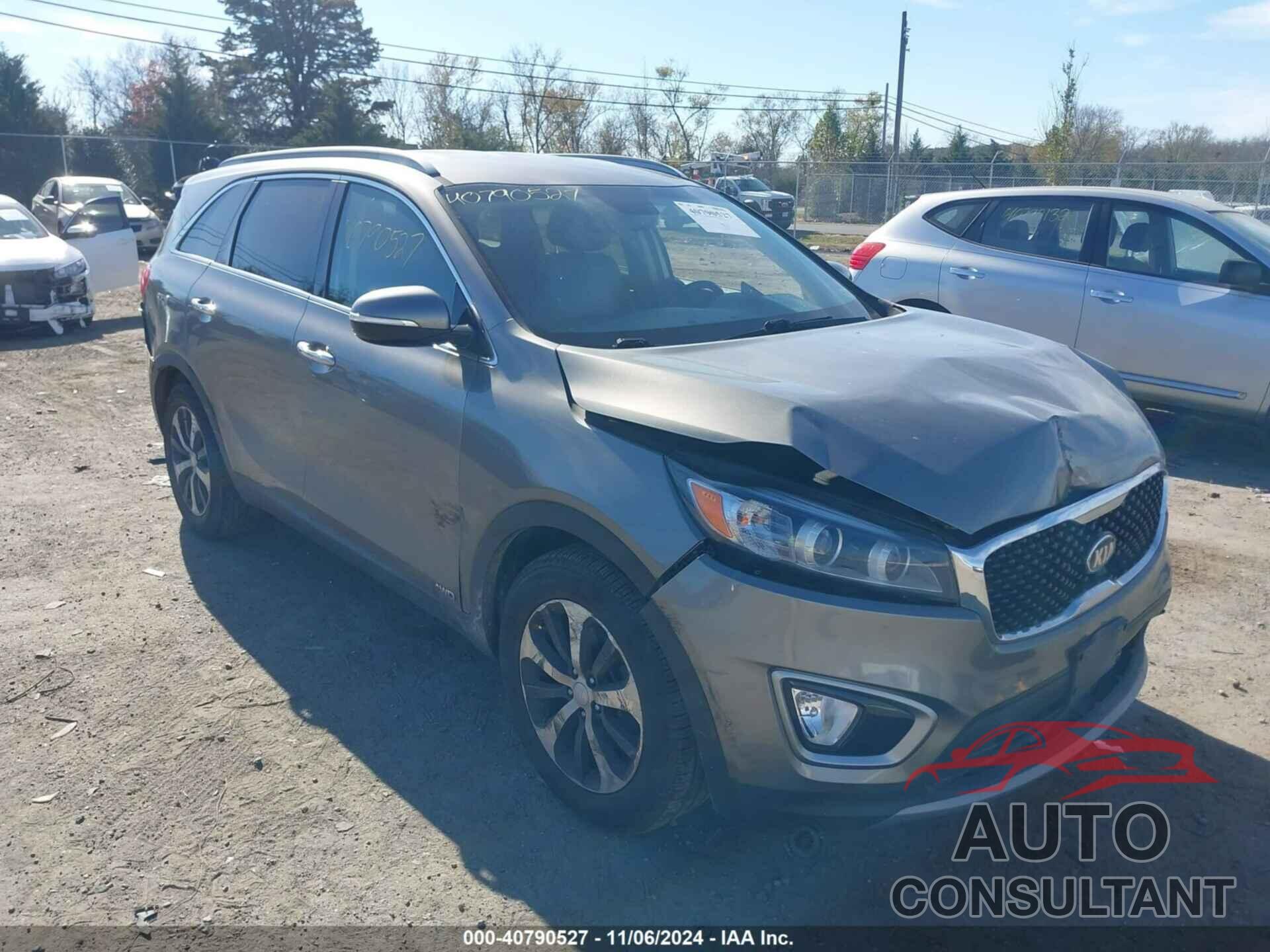 KIA SORENTO 2016 - 5XYPHDA19GG051555