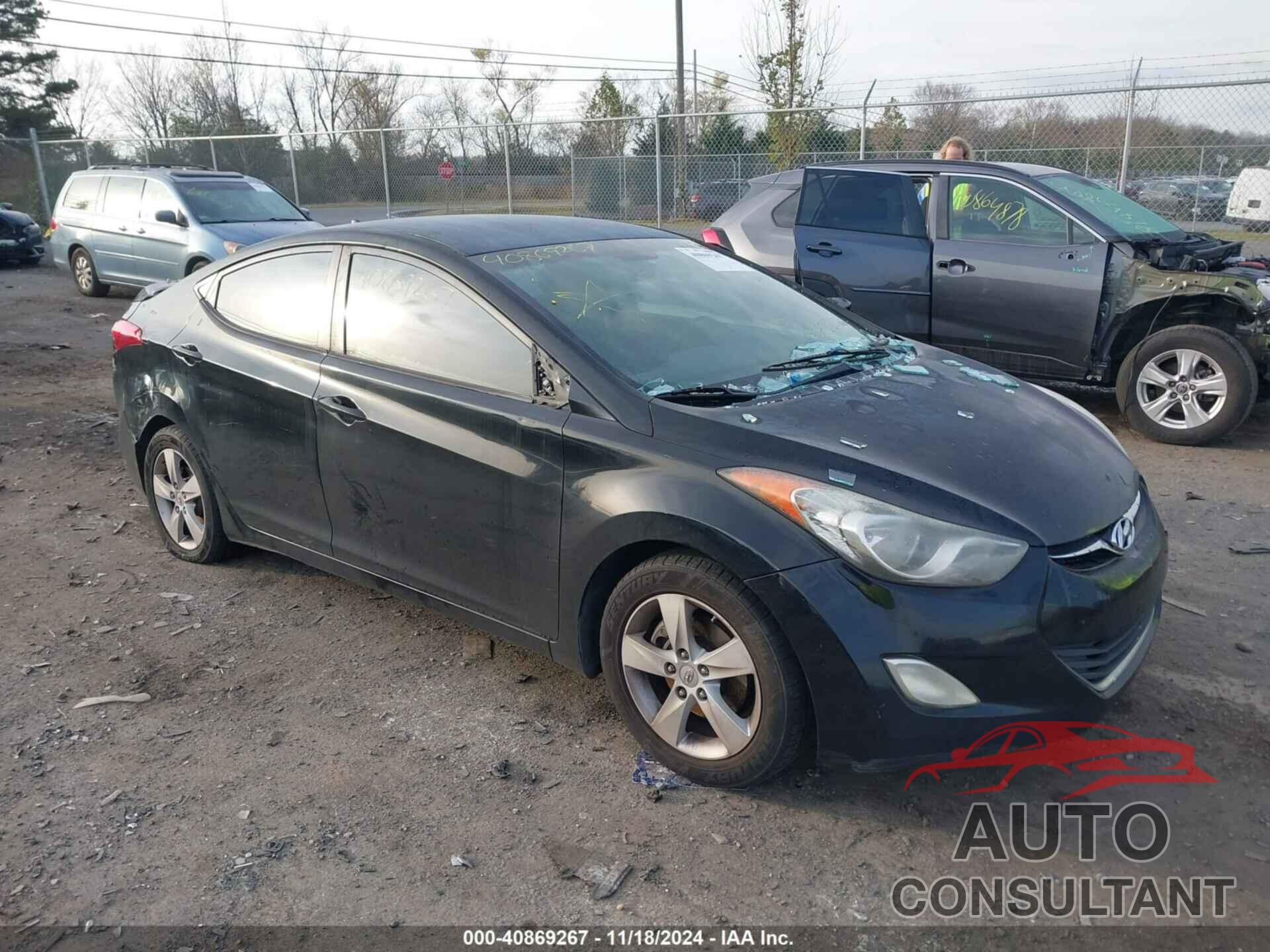 HYUNDAI ELANTRA 2012 - 5NPDH4AE5CH113526