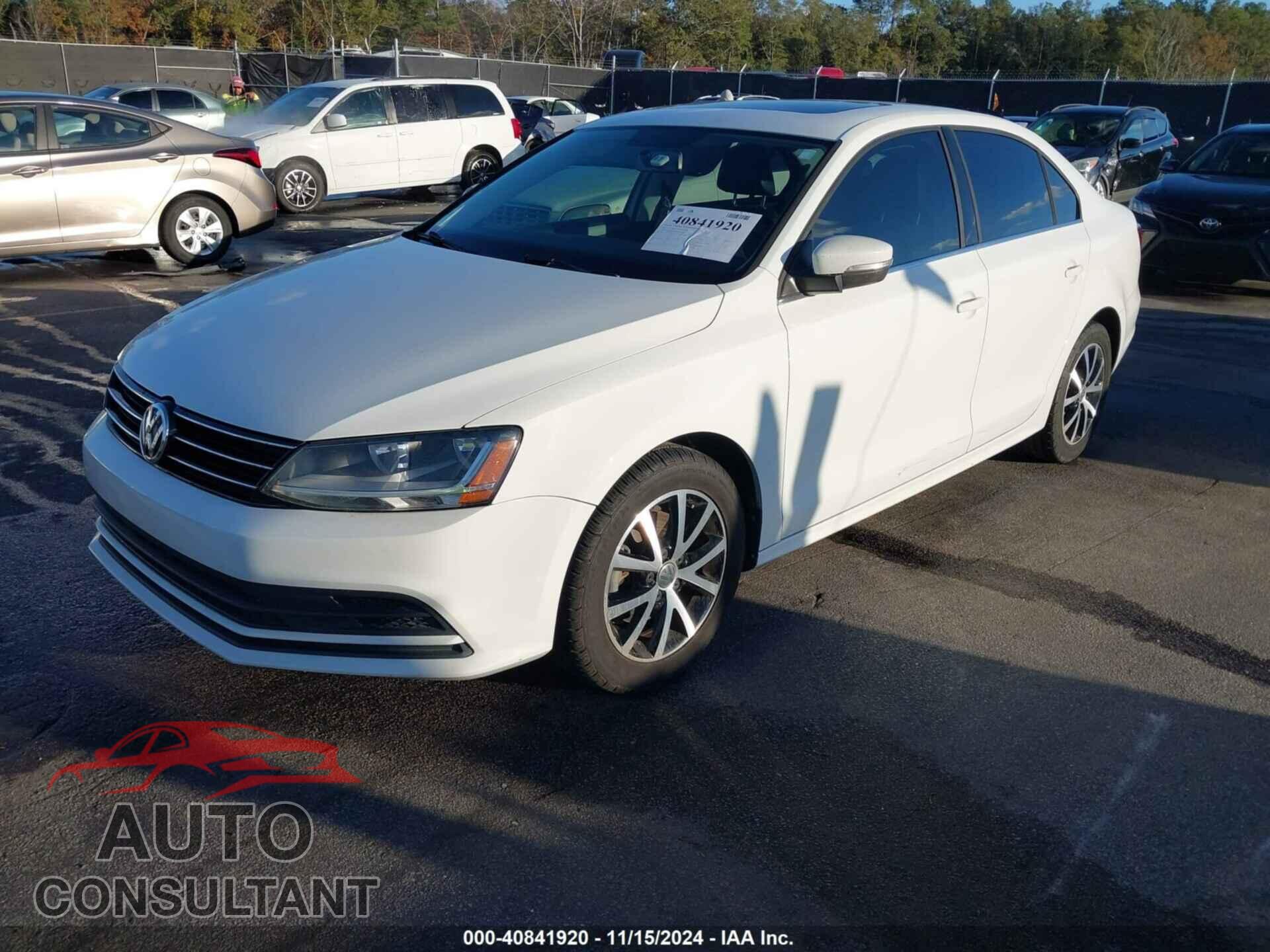 VOLKSWAGEN JETTA 2017 - 3VWDB7AJ3HM284404