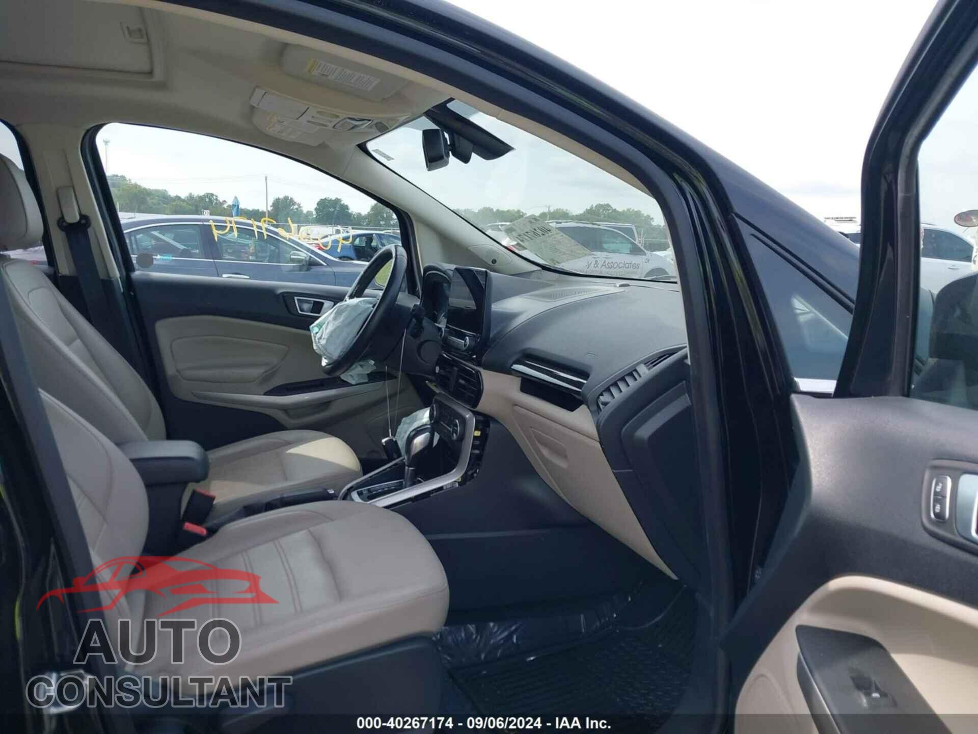 FORD ECOSPORT 2019 - MAJ6S3KLXKC307700