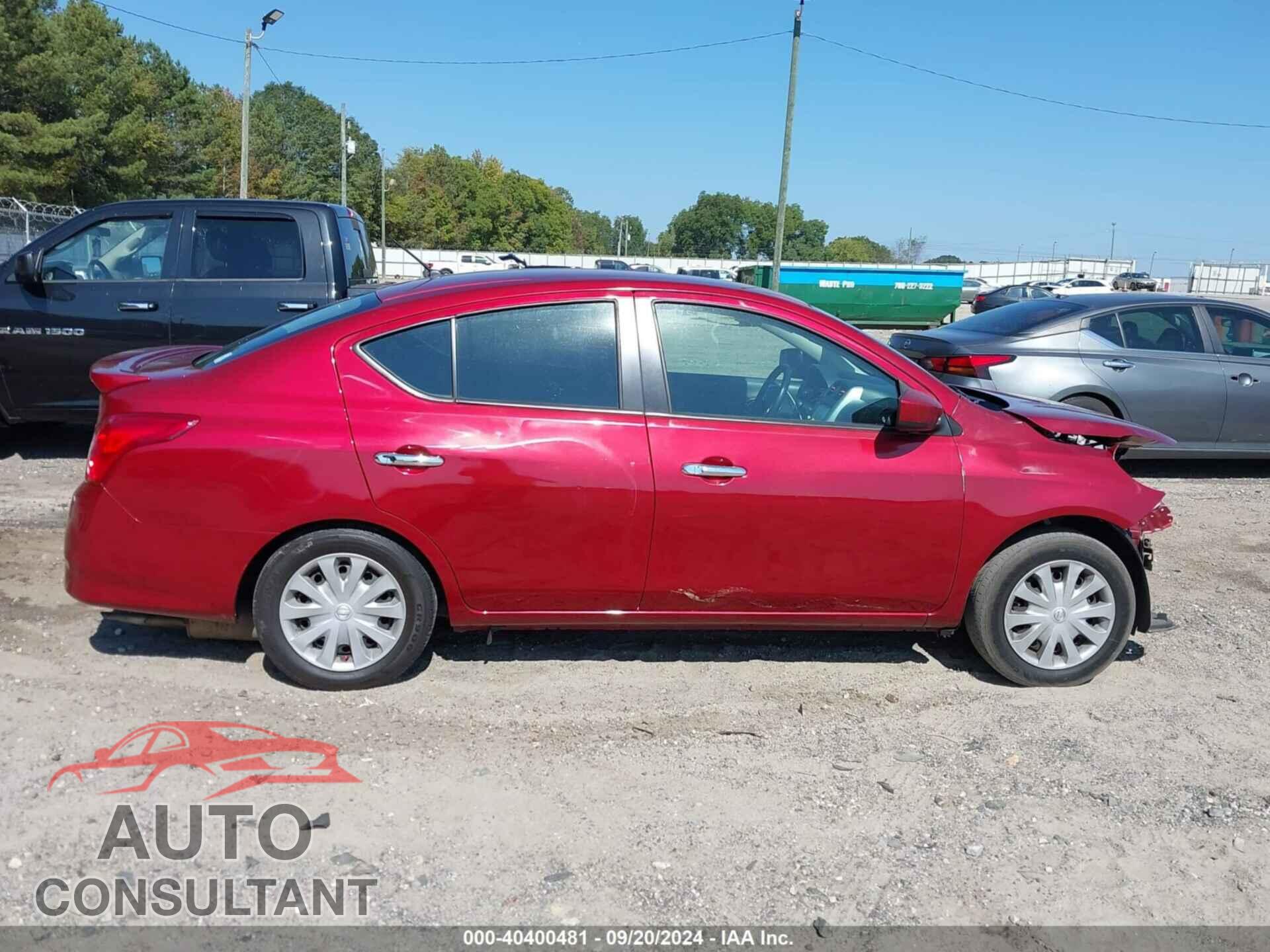 NISSAN VERSA 2019 - 3N1CN7AP3KL880946