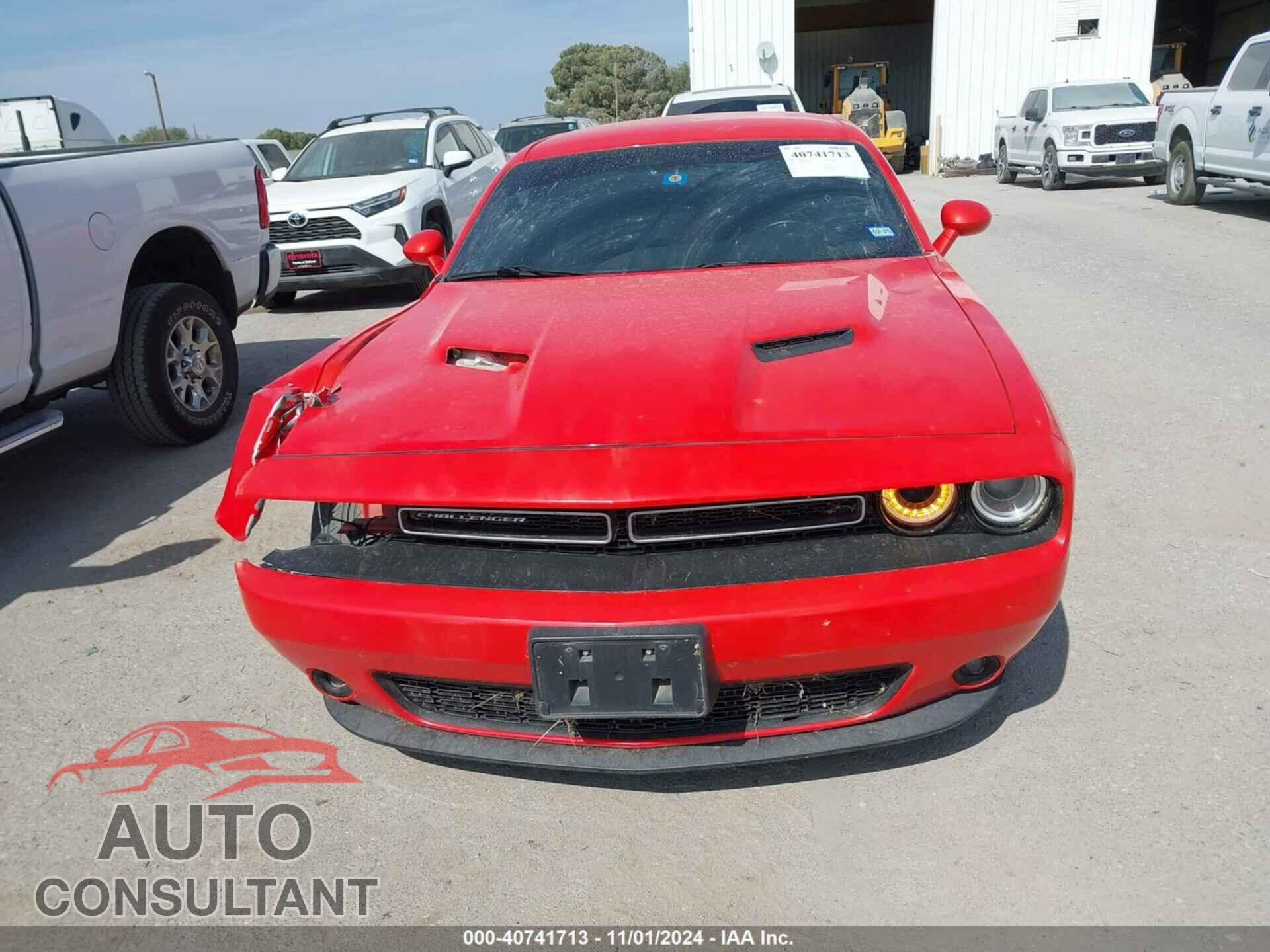 DODGE CHALLENGER 2019 - 2C3CDZAG3KH744275