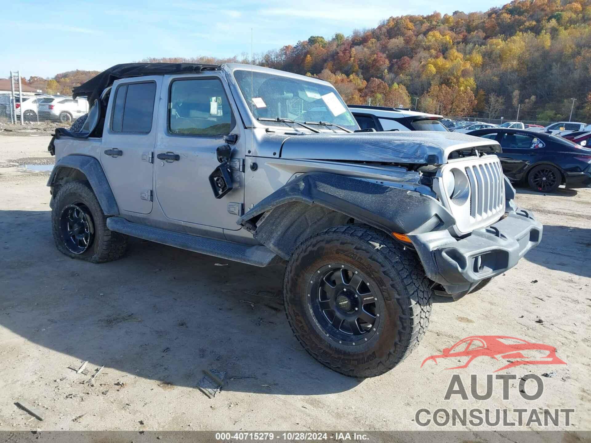 JEEP WRANGLER UNLIMITED 2018 - 1C4HJXDG5JW268184