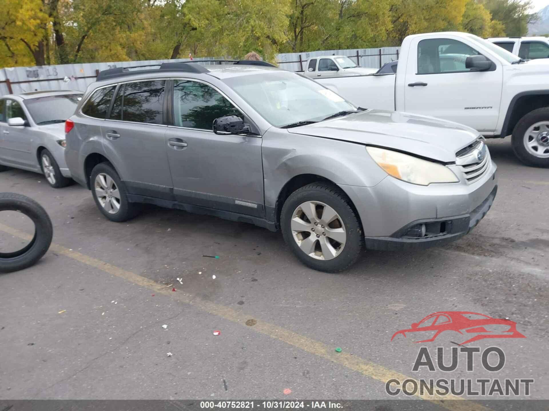 SUBARU OUTBACK 2010 - 4S4BRCCC3A3356945