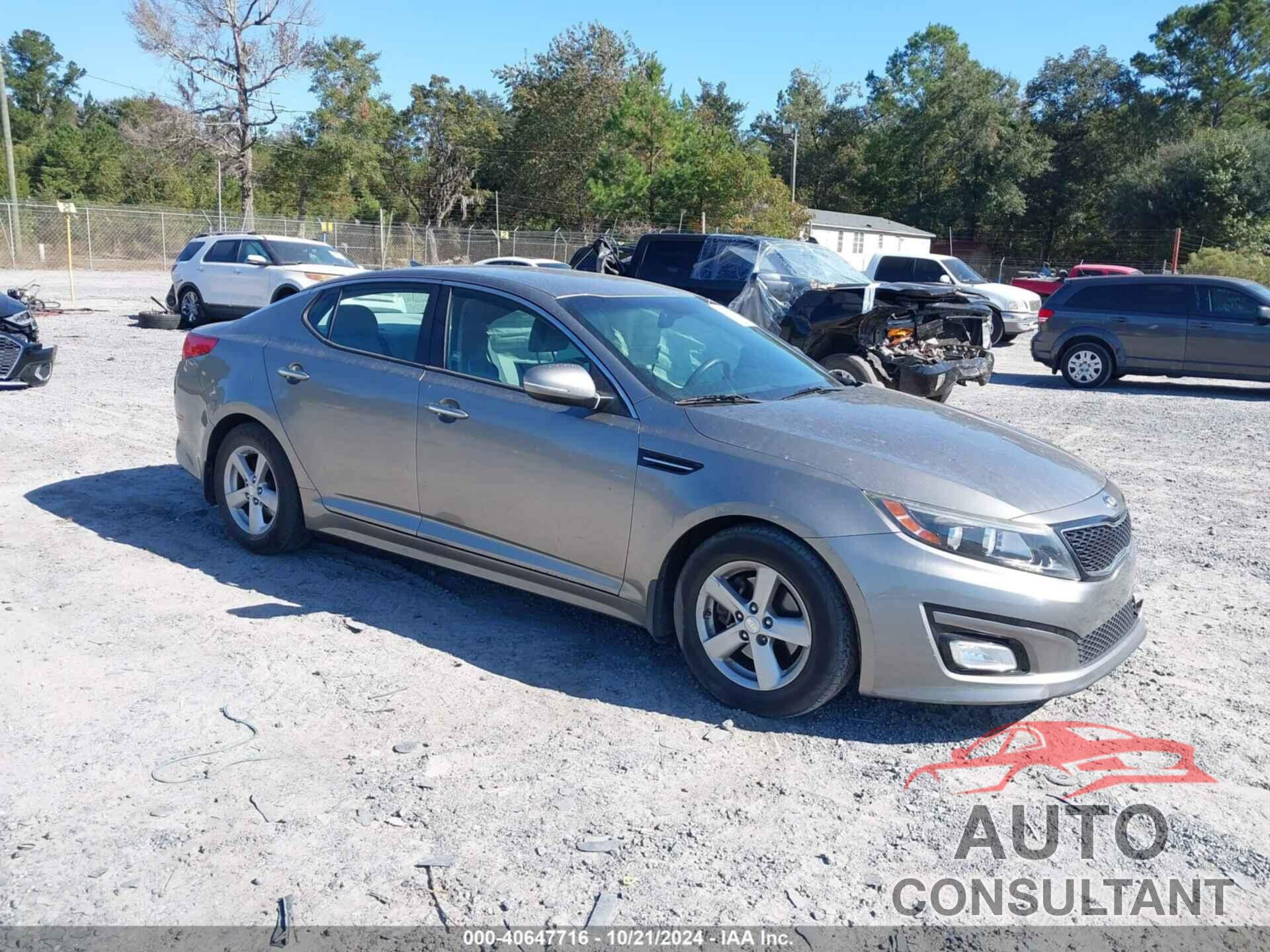 KIA OPTIMA 2014 - 5XXGM4A77EG316877