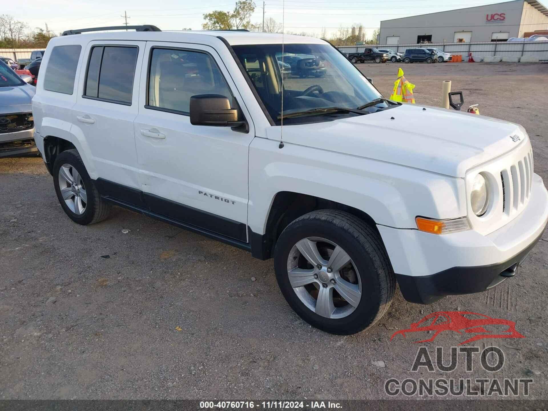 JEEP PATRIOT 2017 - 1C4NJRBB2HD206463