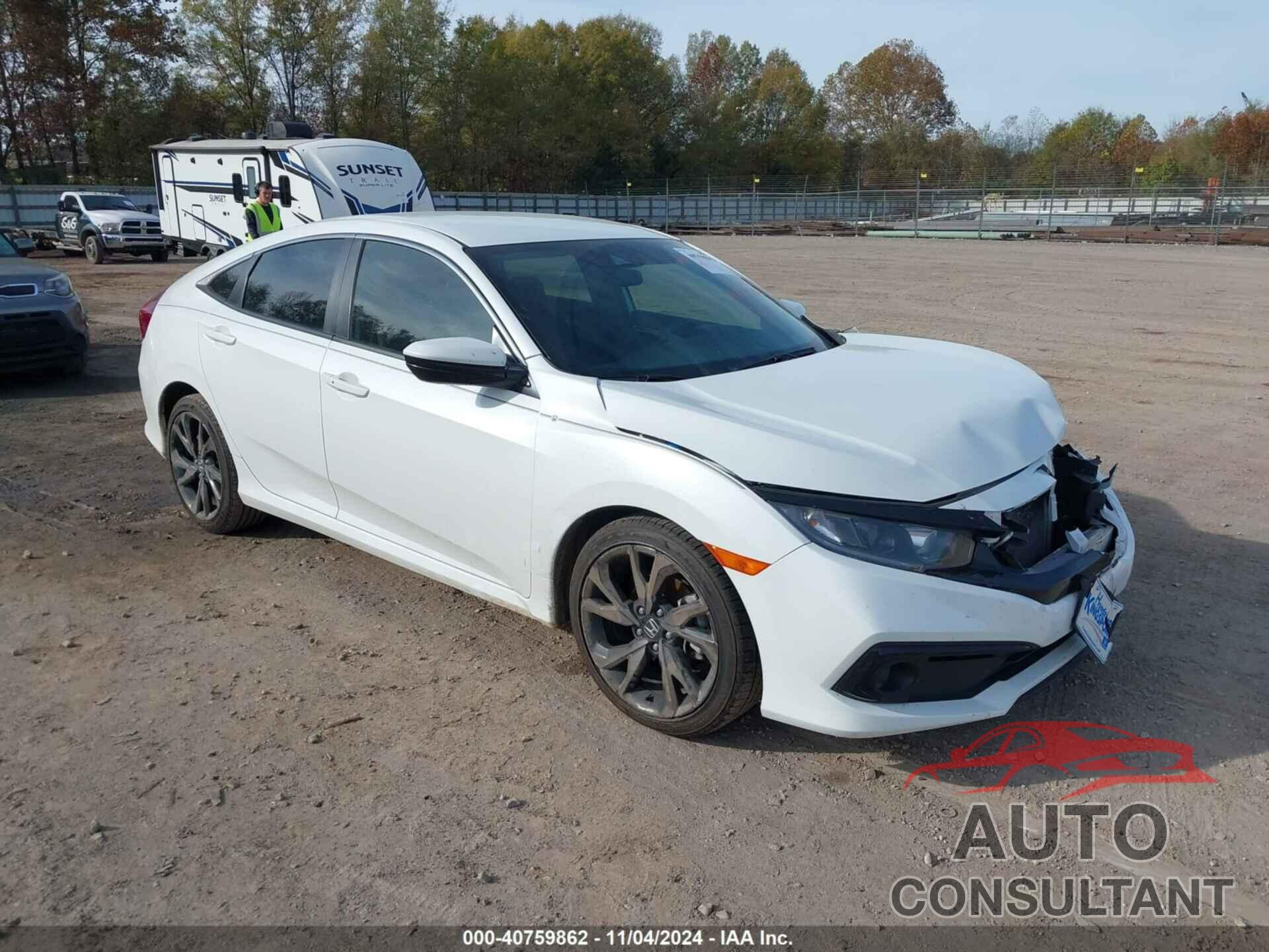 HONDA CIVIC 2019 - 19XFC2F86KE022797