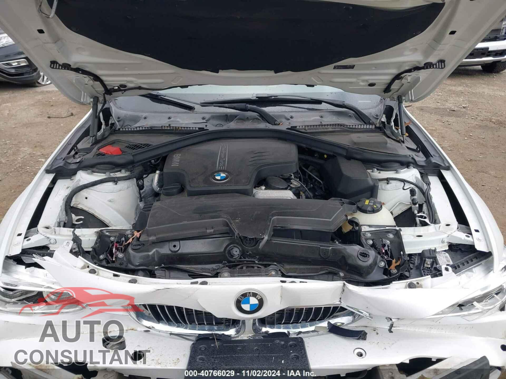 BMW 328I 2016 - WBA8E3G51GNU02532