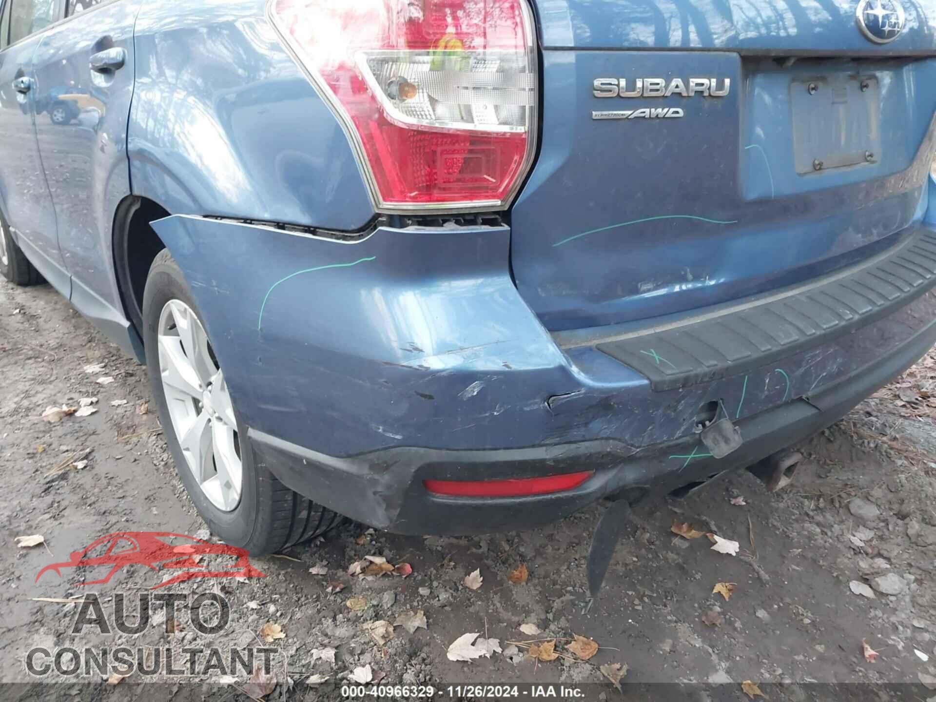 SUBARU FORESTER 2015 - JF2SJADC2FH554779