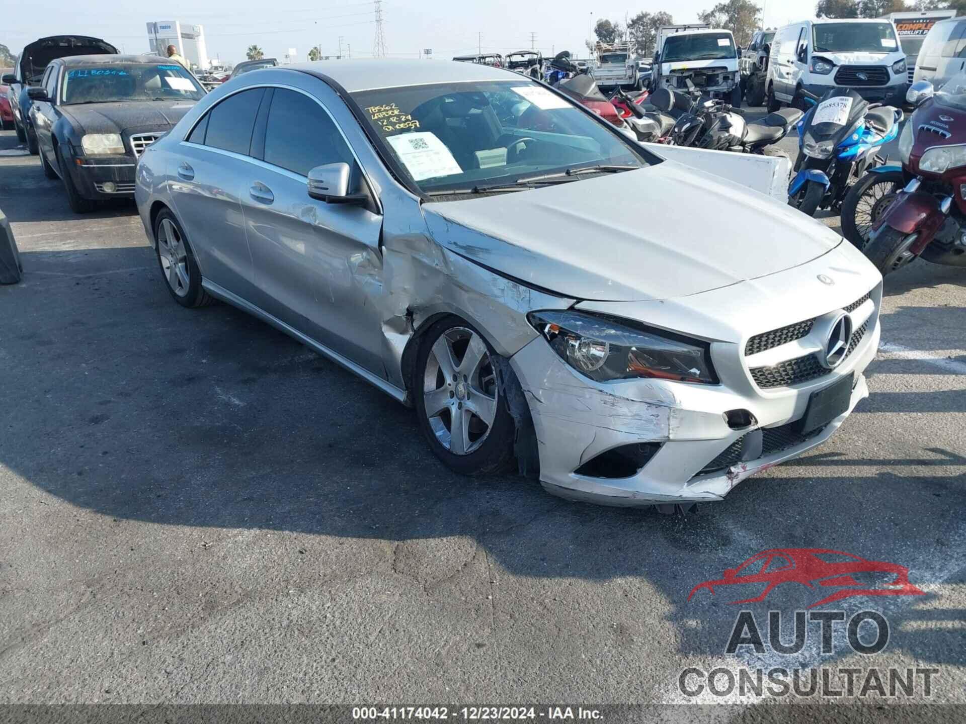MERCEDES-BENZ CLA 2016 - WDDSJ4EB9GN322419