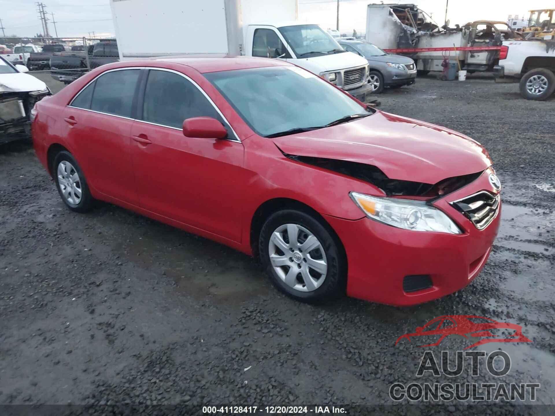 TOYOTA CAMRY 2011 - 4T1BF3EK2BU181497