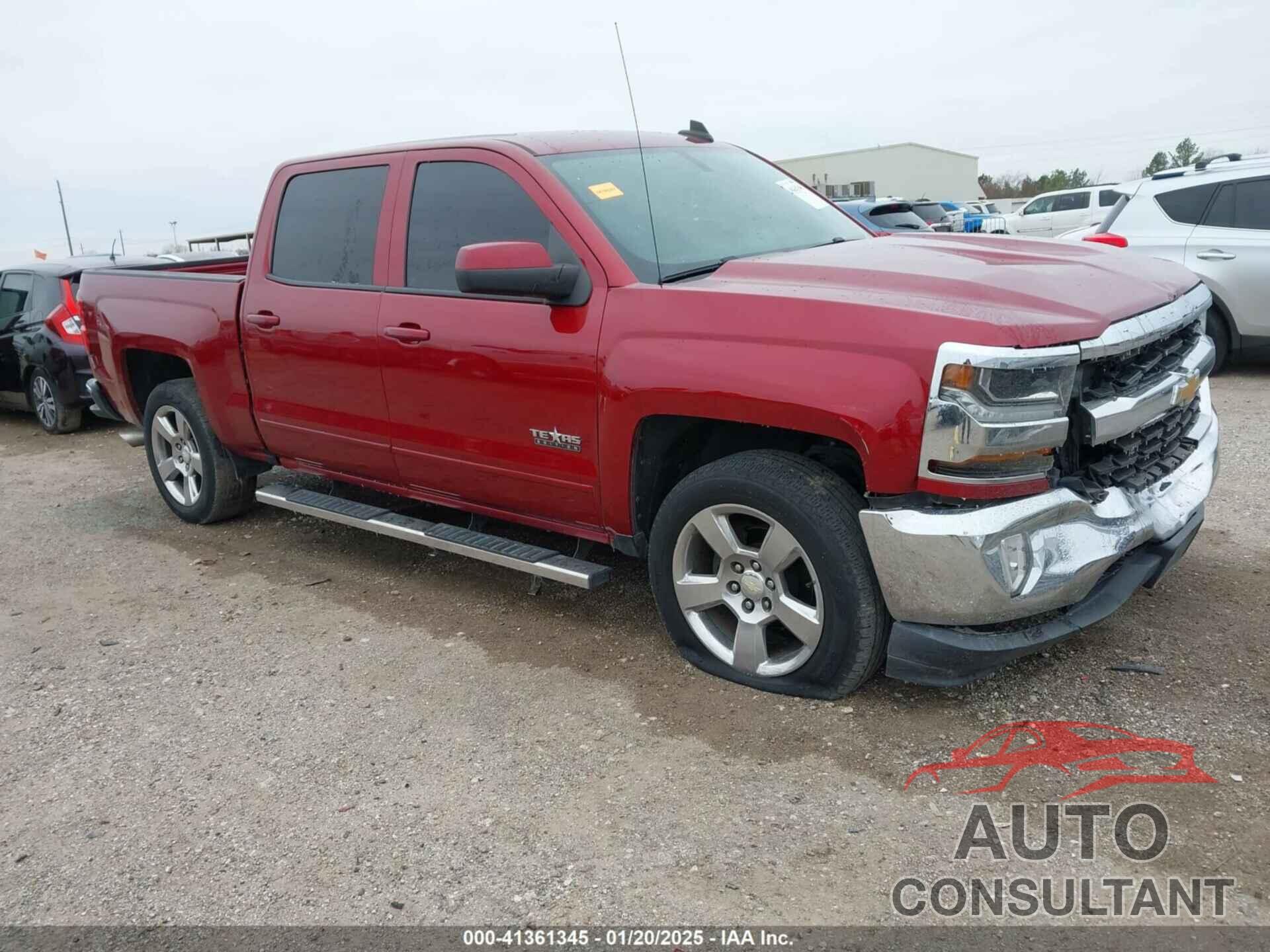 CHEVROLET SILVERADO 1500 2018 - 3GCPCREC6JG253818