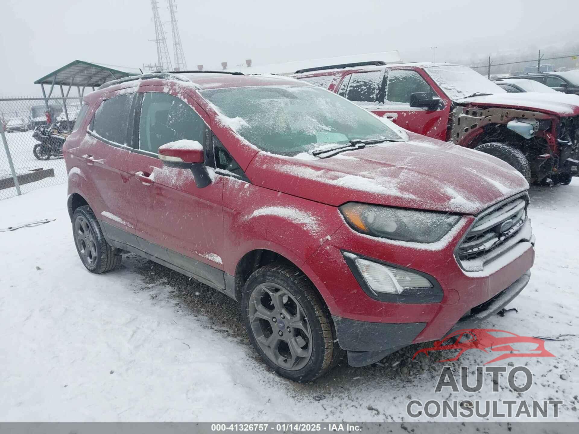 FORD ECOSPORT 2018 - MAJ6P1CL6JC205989