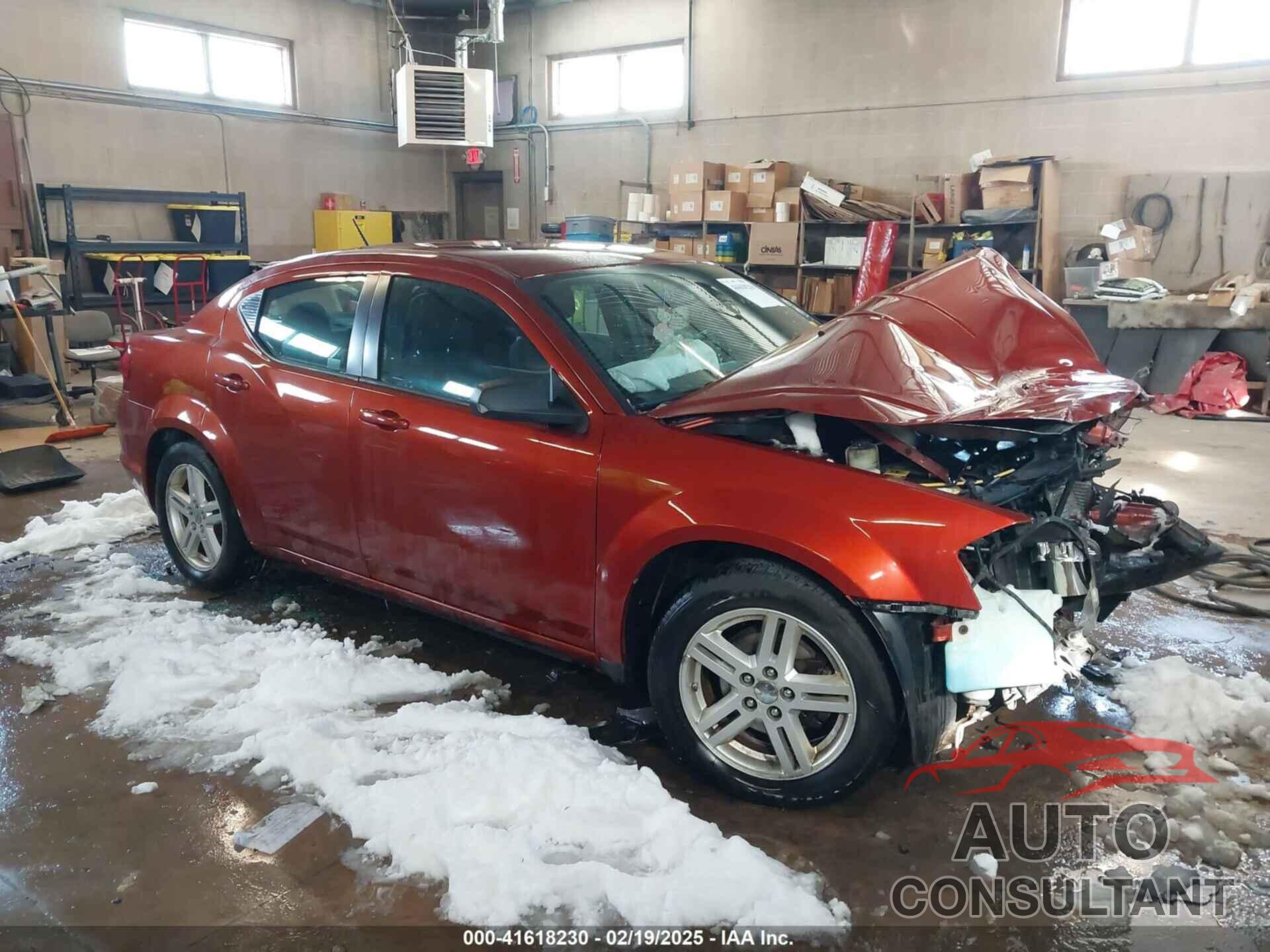 DODGE AVENGER 2012 - 1C3CDZCB0CN154559