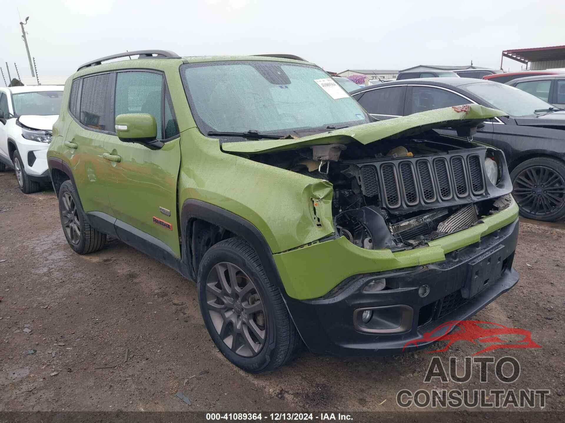 JEEP RENEGADE 2016 - ZACCJBBT5GPD99246