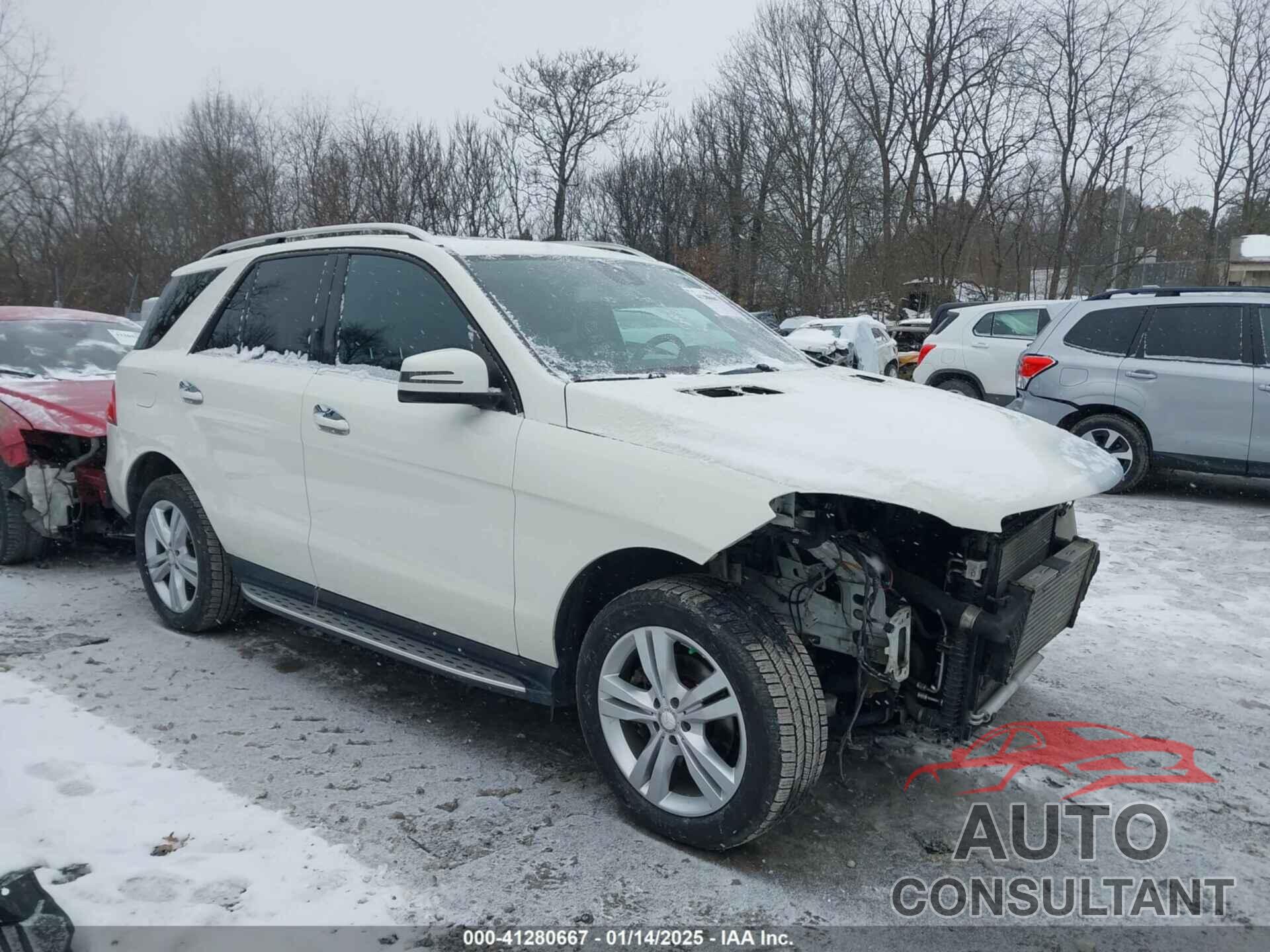 MERCEDES-BENZ ML 350 BLUETEC 2013 - 4JGDA2EB2DA232678