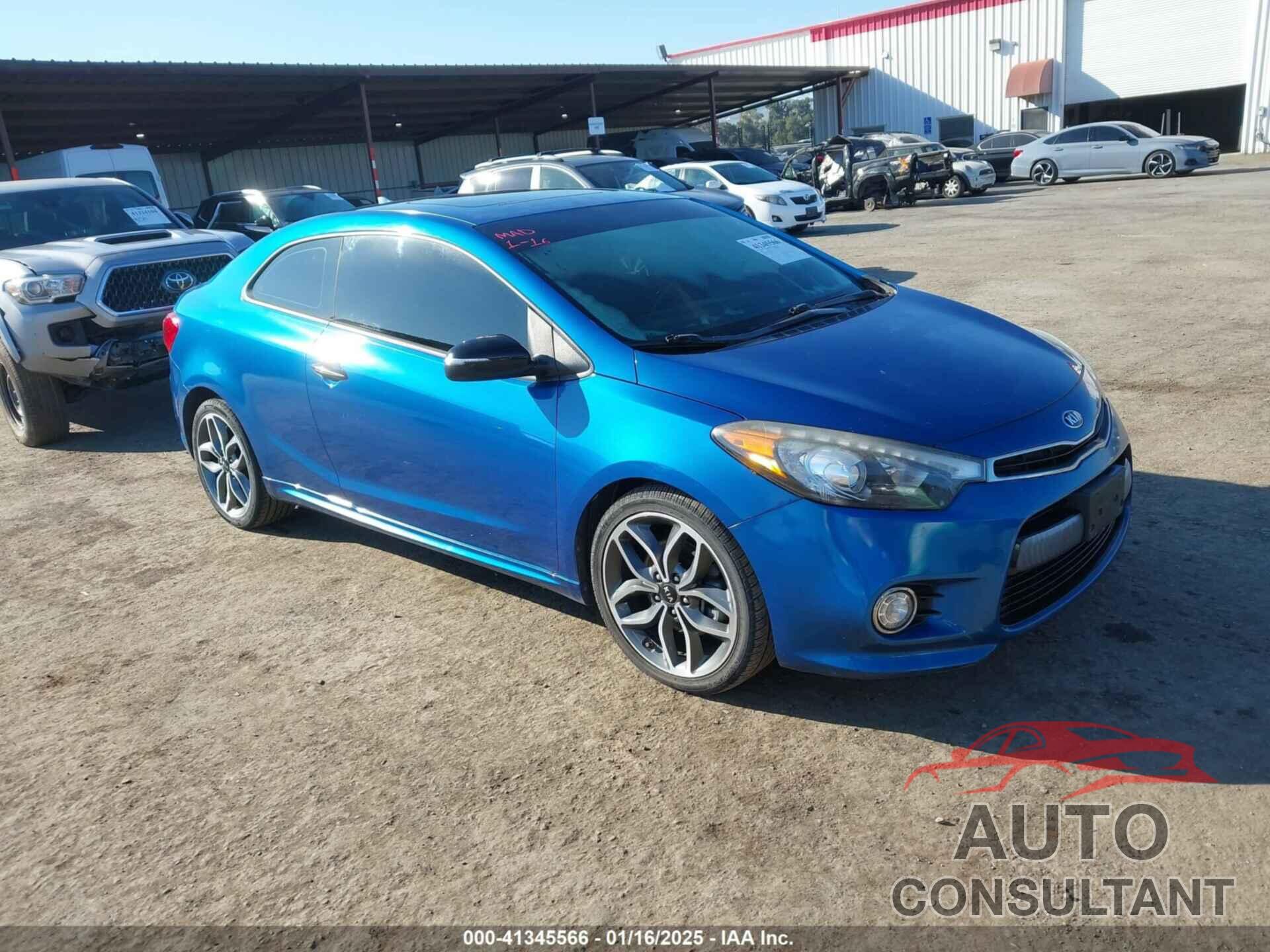 KIA FORTE KOUP 2014 - KNAFZ6A31E5200887