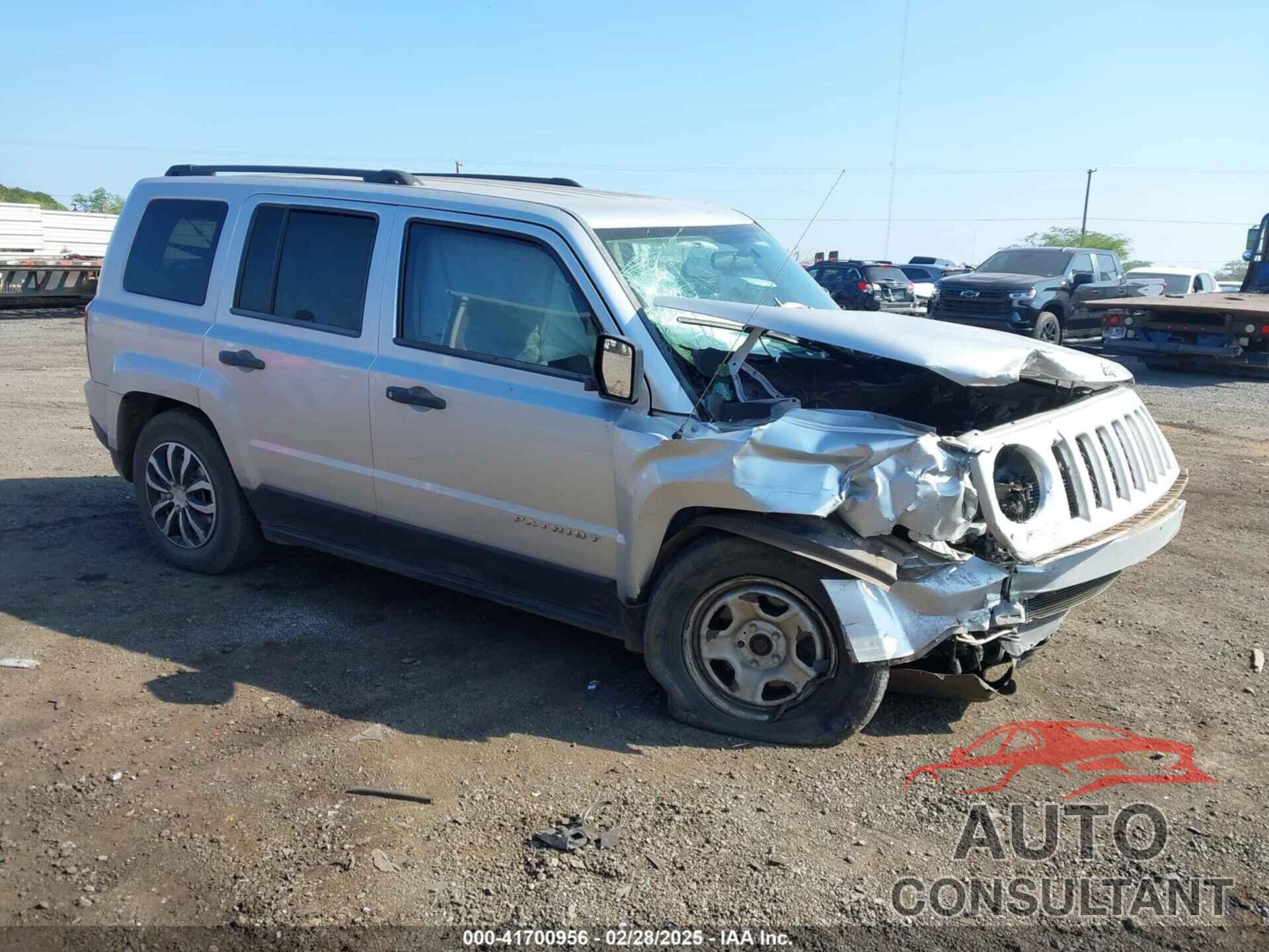 JEEP PATRIOT 2014 - 1C4NJPBA3ED509839