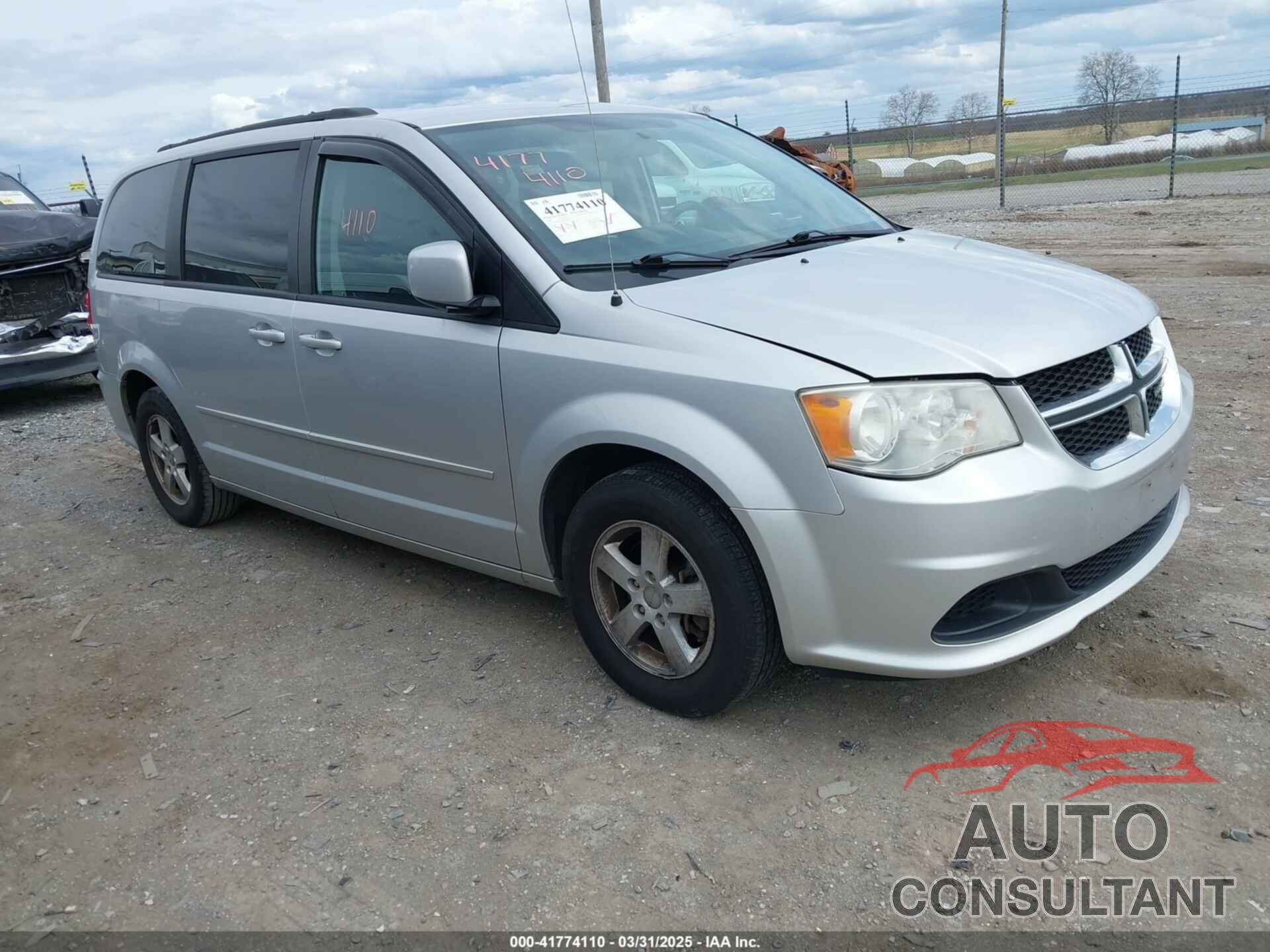 DODGE GRAND CARAVAN 2012 - 2C4RDGCG7CR346716
