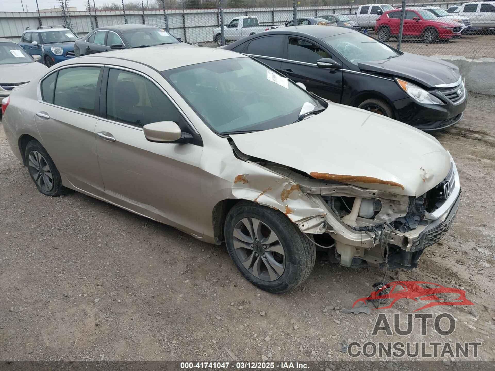 HONDA ACCORD 2014 - 1HGCR2F31EA285374