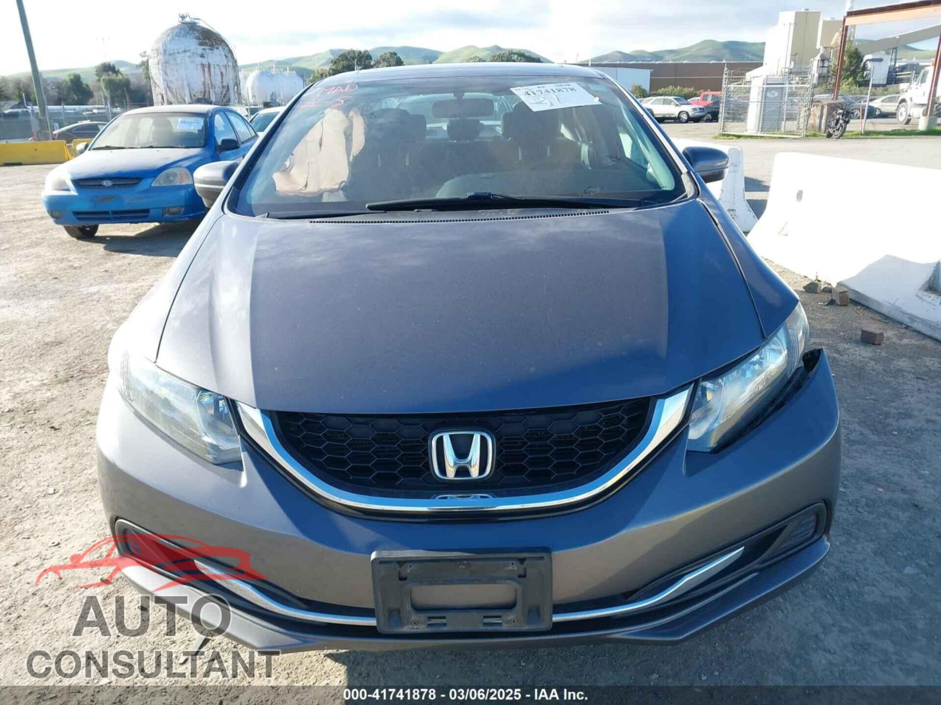 HONDA CIVIC 2014 - 19XFB2F81EE246728