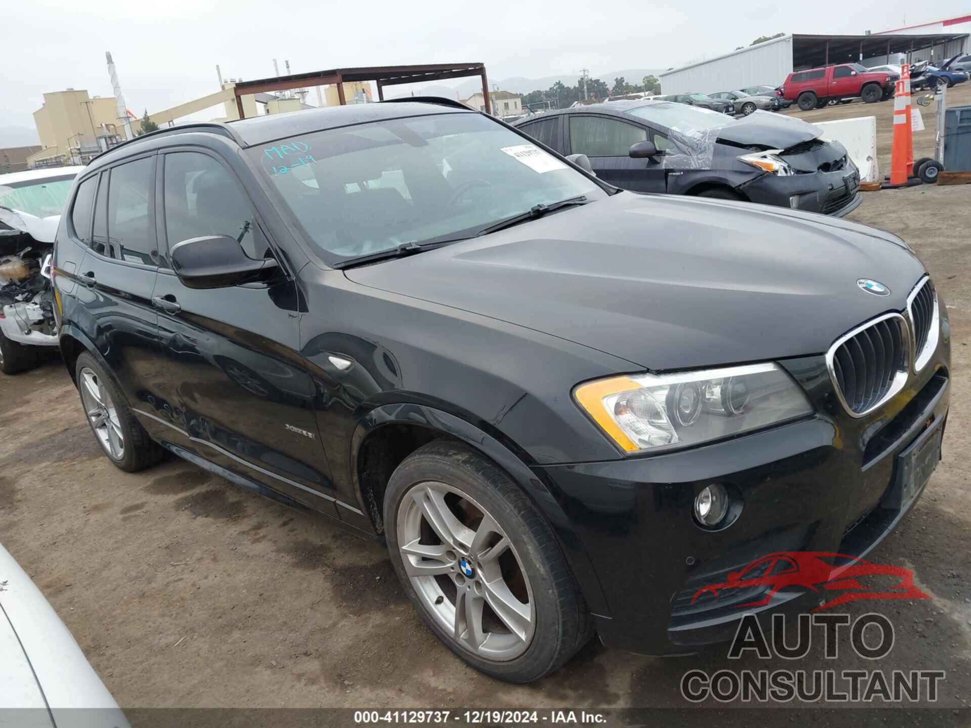 BMW X3 2013 - 5UXWX9C52D0A14927