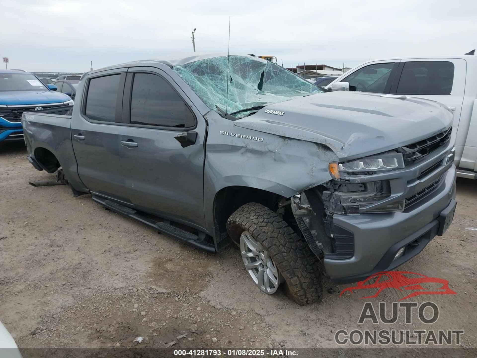 CHEVROLET SILVERADO 1500 2021 - 3GCUYEET8MG392513