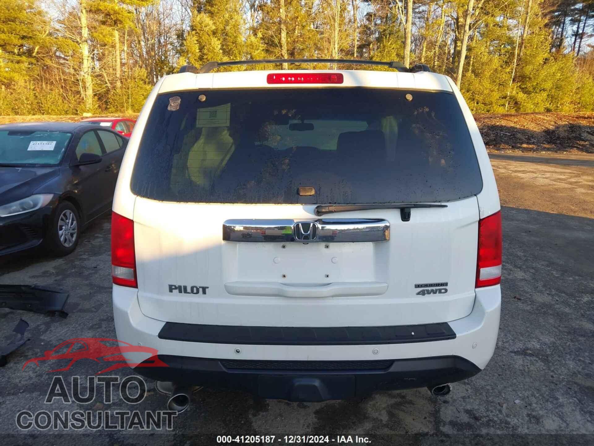 HONDA PILOT 2012 - 5FNYF4H95CB037935