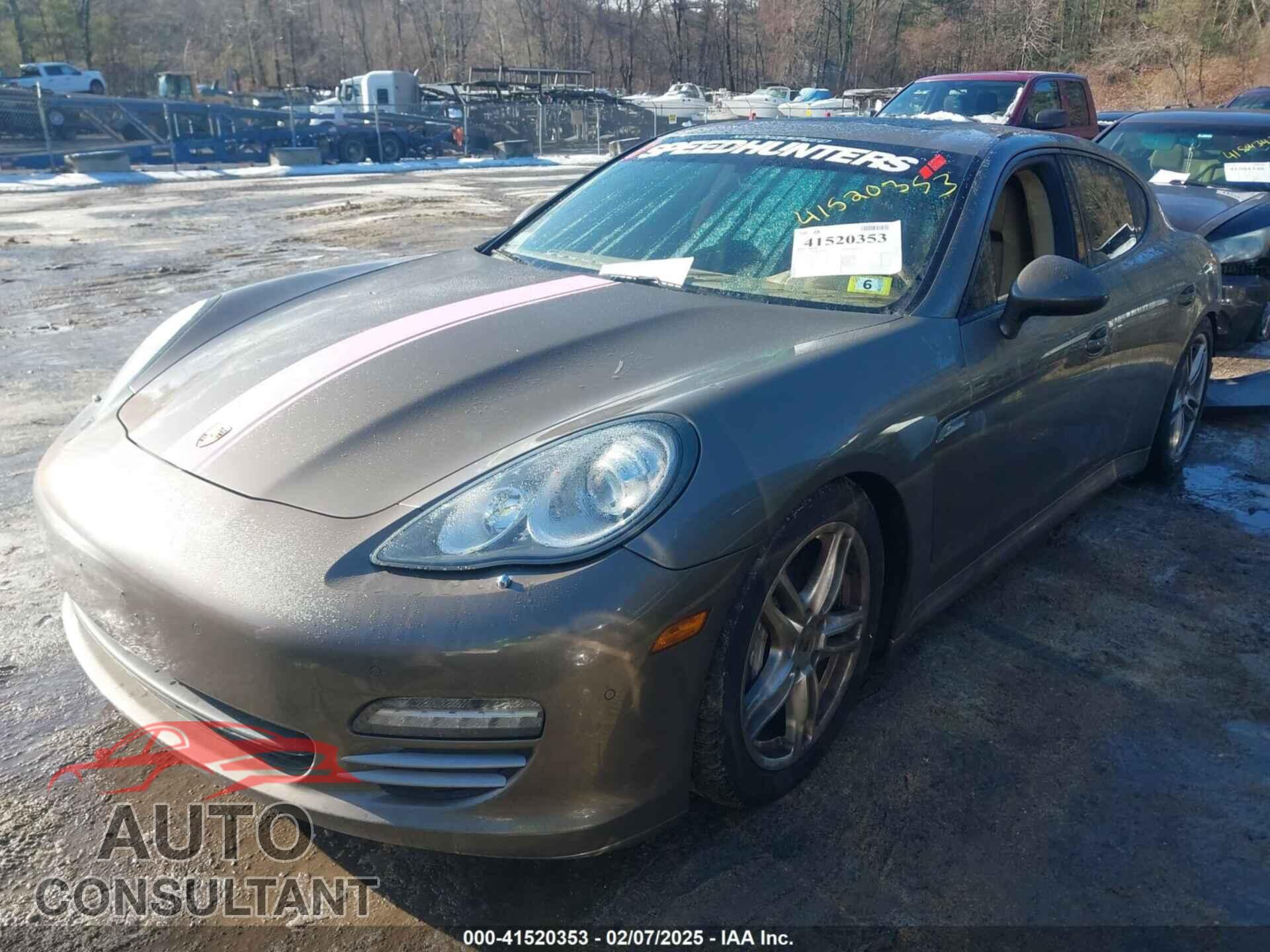 PORSCHE PANAMERA 2011 - WP0AA2A77BL021017