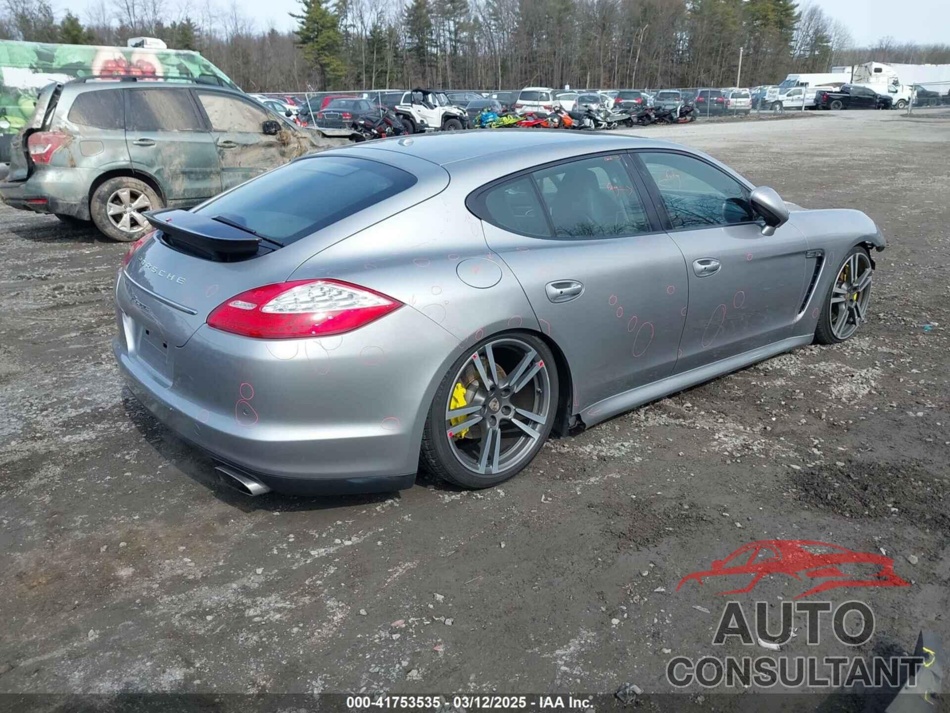 PORSCHE PANAMERA 2012 - WP0AA2A74CL016133