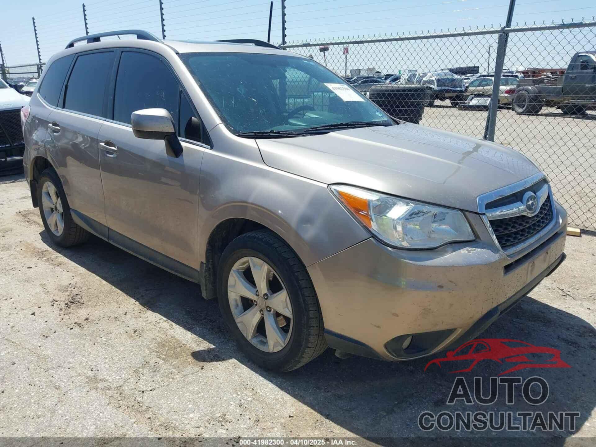 SUBARU FORESTER 2014 - JF2SJAHC3EH514087