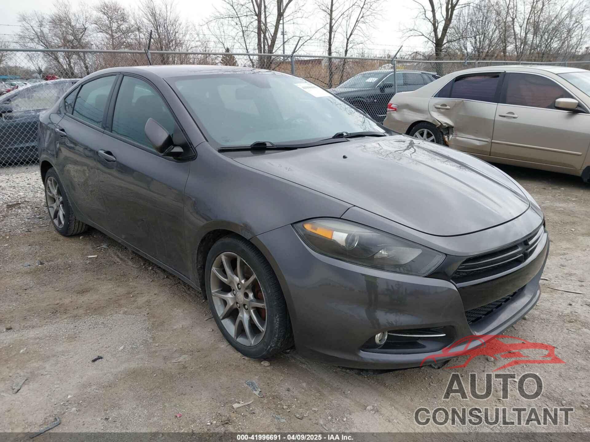DODGE DART 2015 - 1C3CDFBB5FD119199