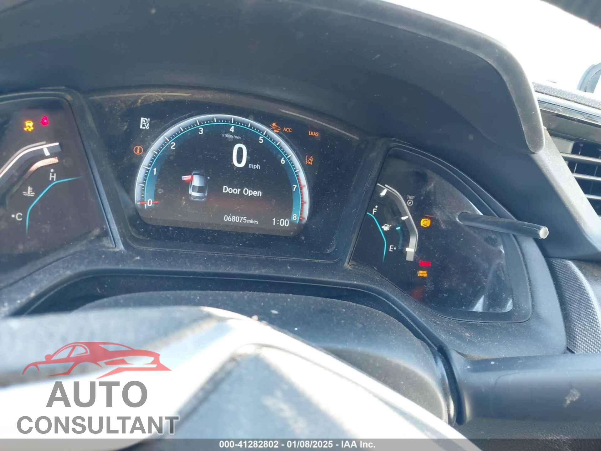 HONDA CIVIC 2019 - 2HGFC2F68KH563144